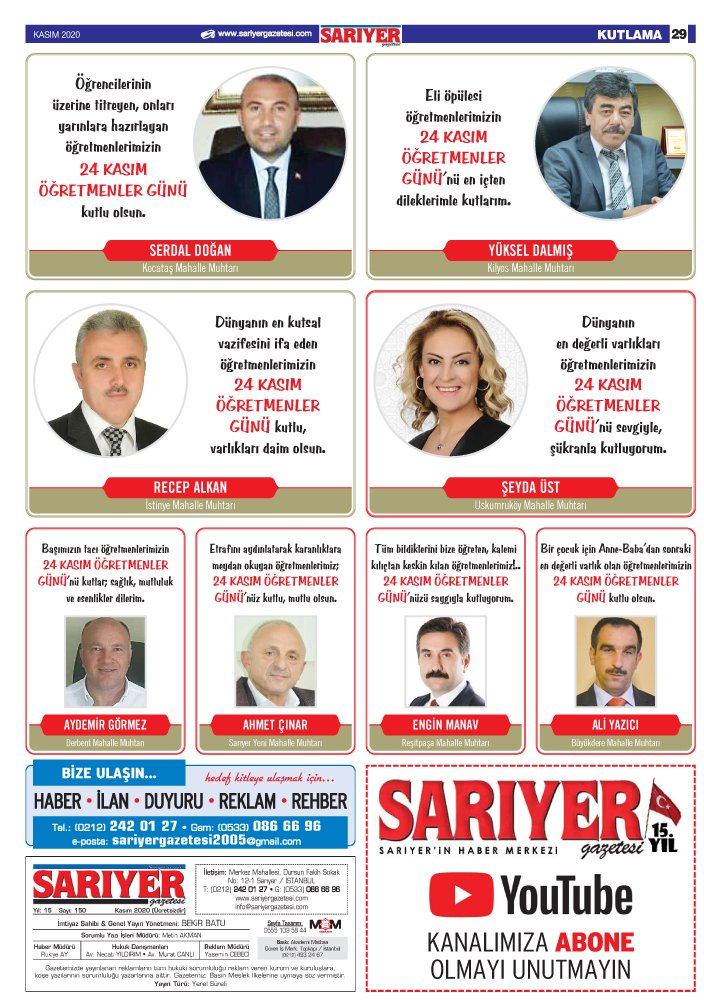 Sarıyer Gazetesi