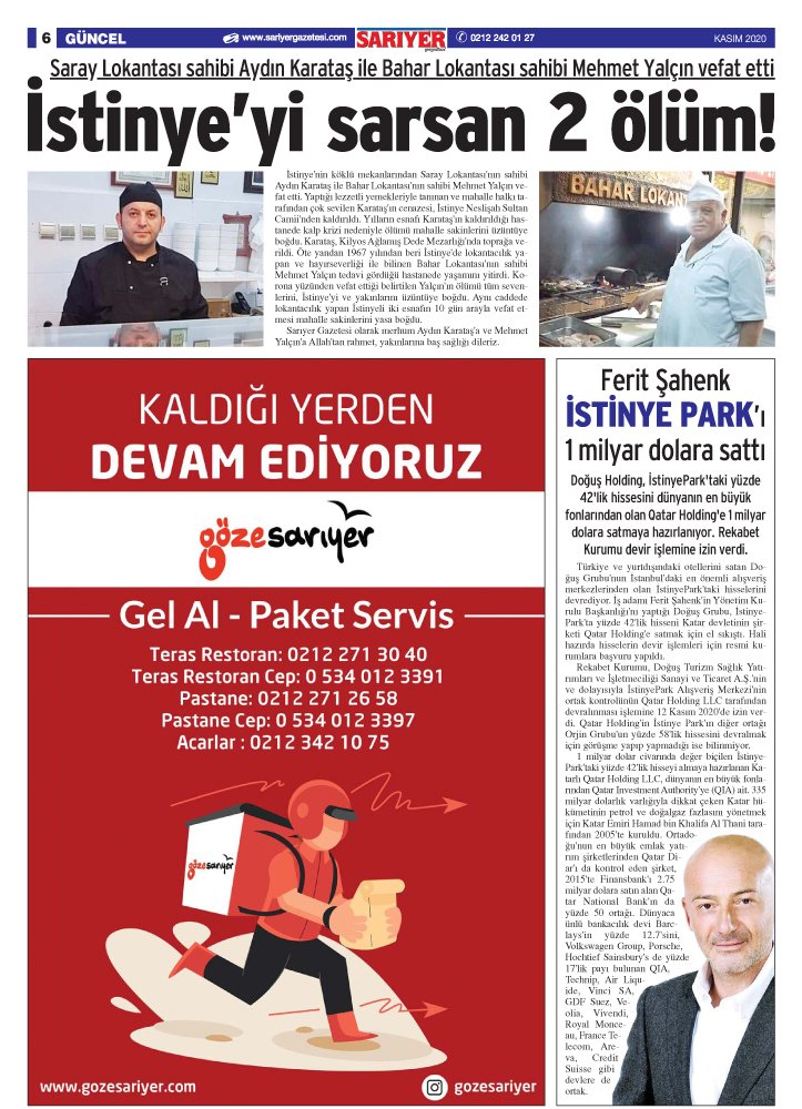 Sarıyer Gazetesi