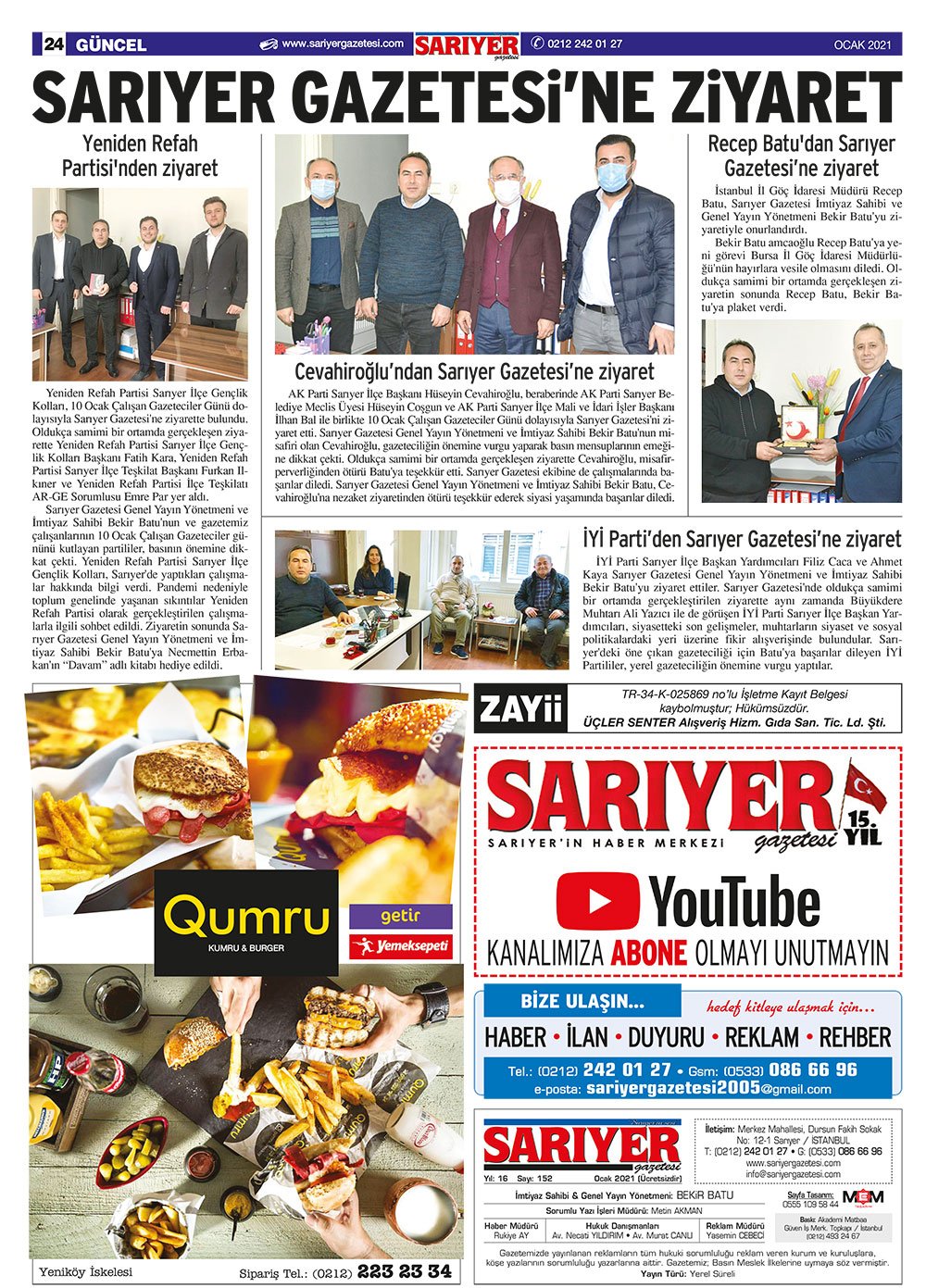Sarıyer Gazetesi