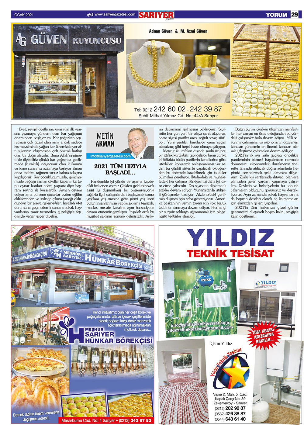 Sarıyer Gazetesi