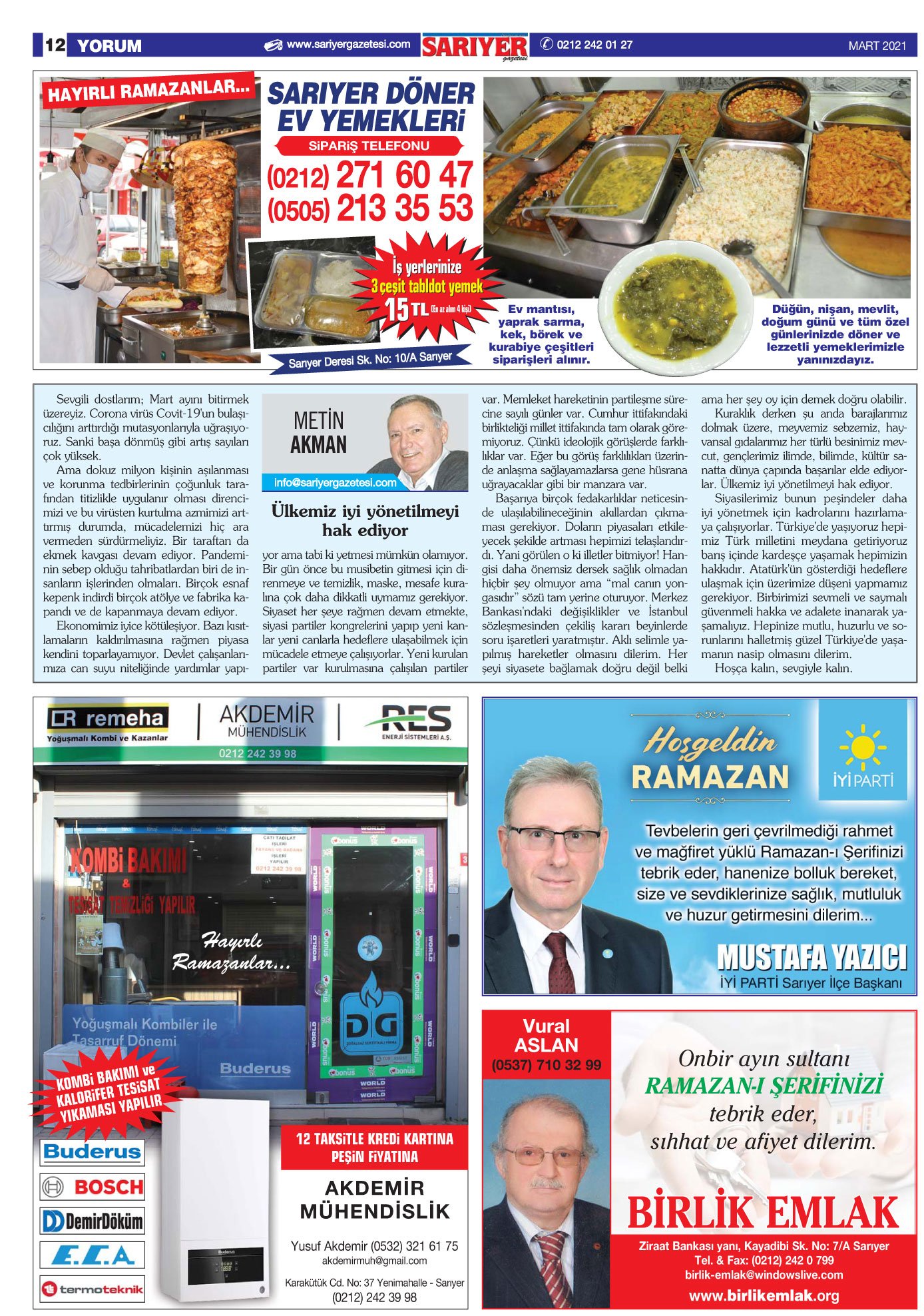 Sarıyer Gazetesi
