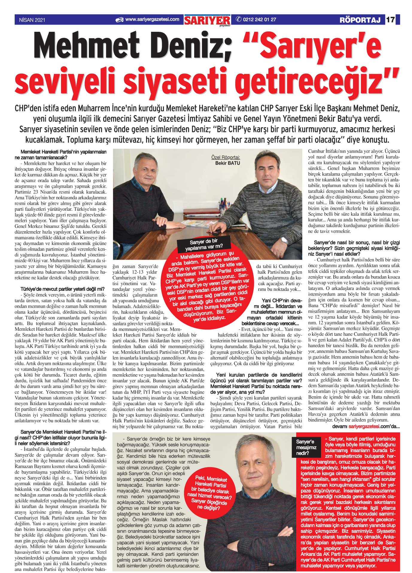 Sarıyer Gazetesi