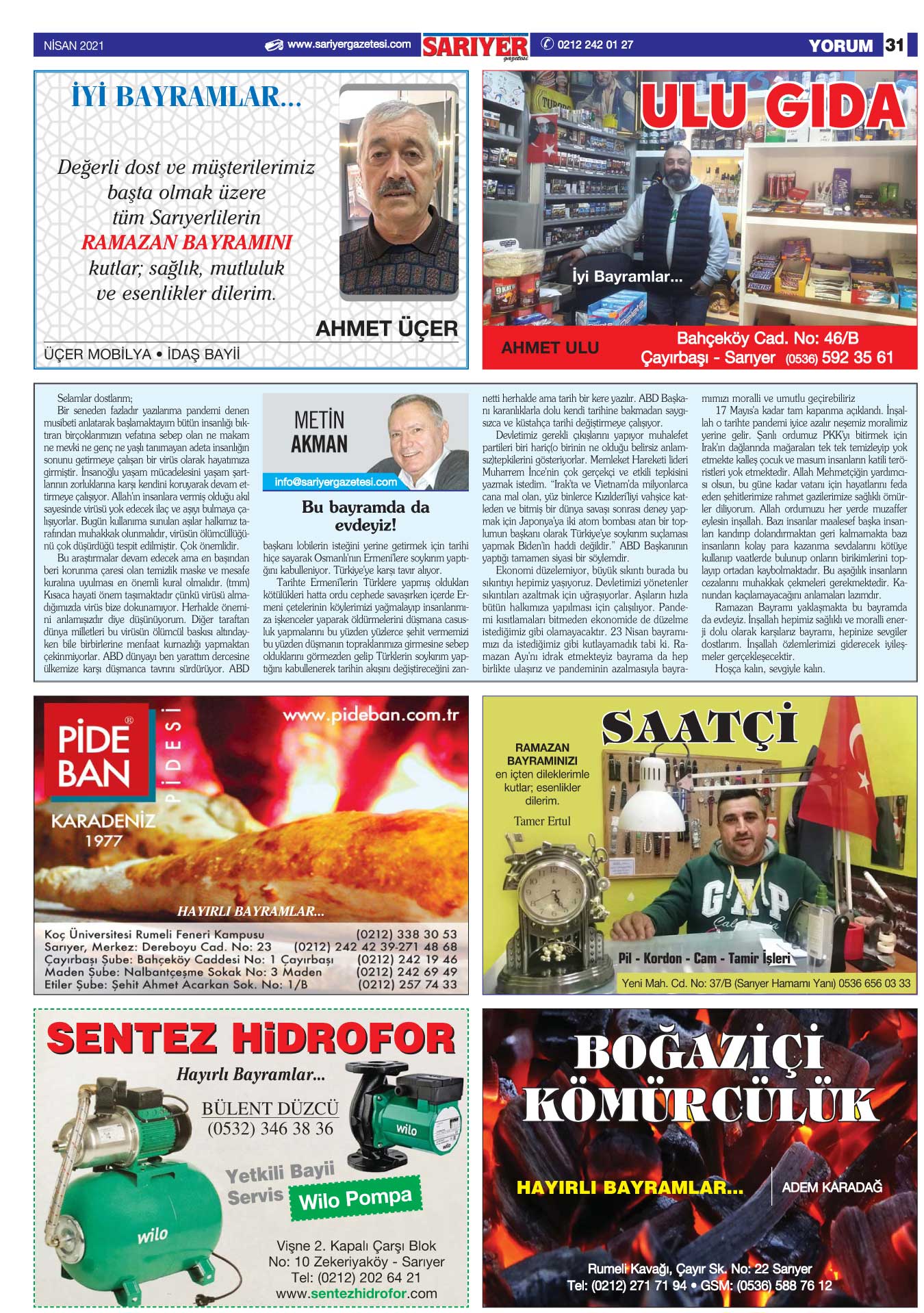 Sarıyer Gazetesi