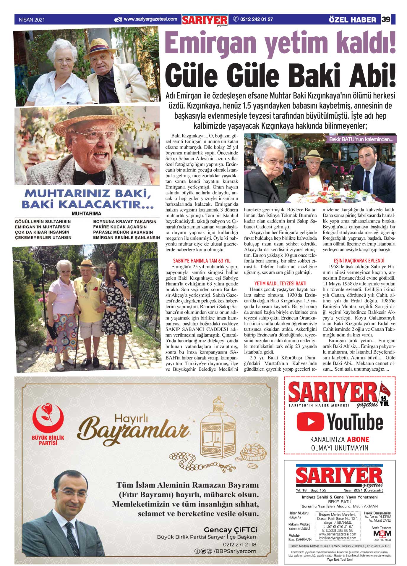 Sarıyer Gazetesi