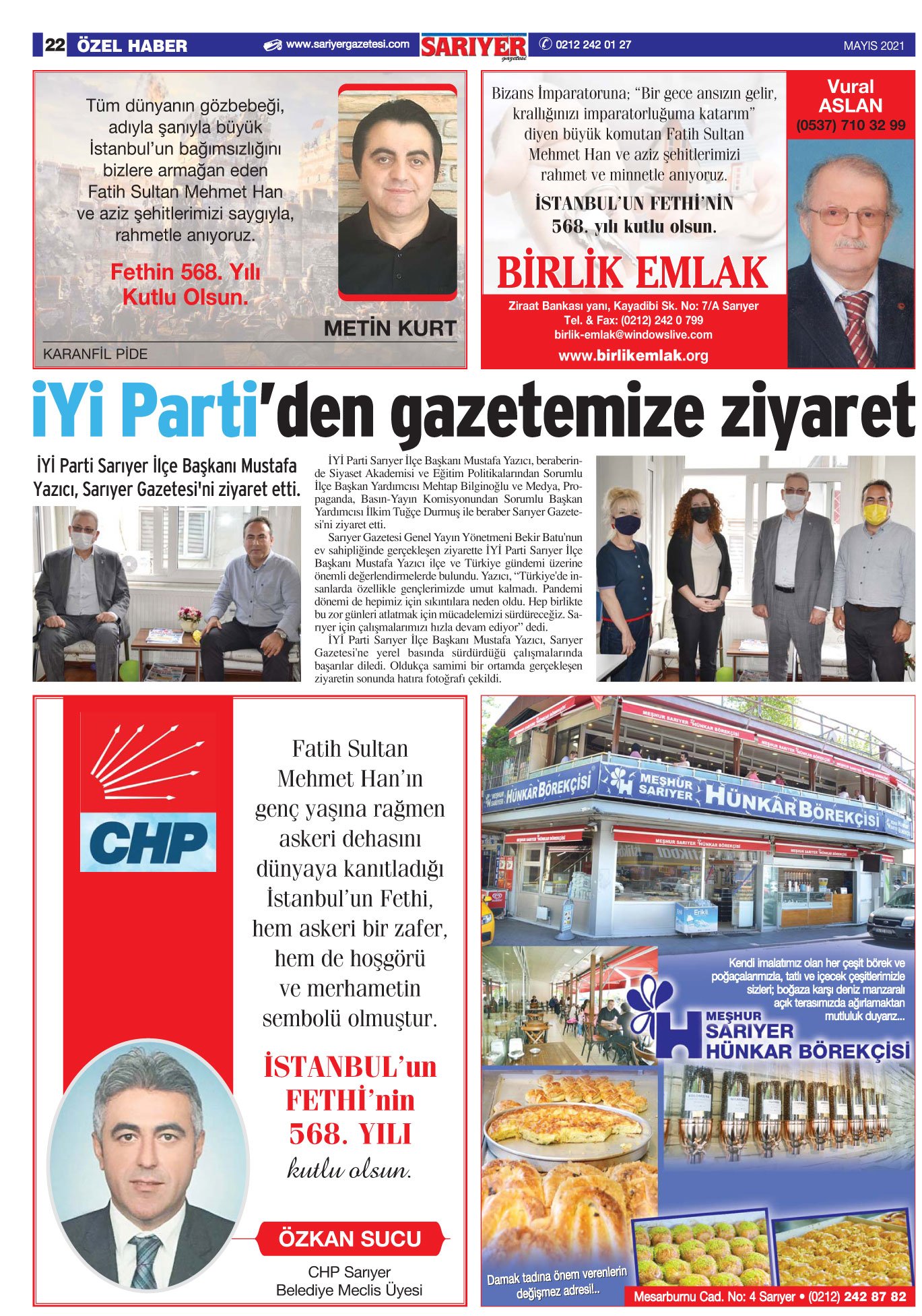 Sarıyer Gazetesi