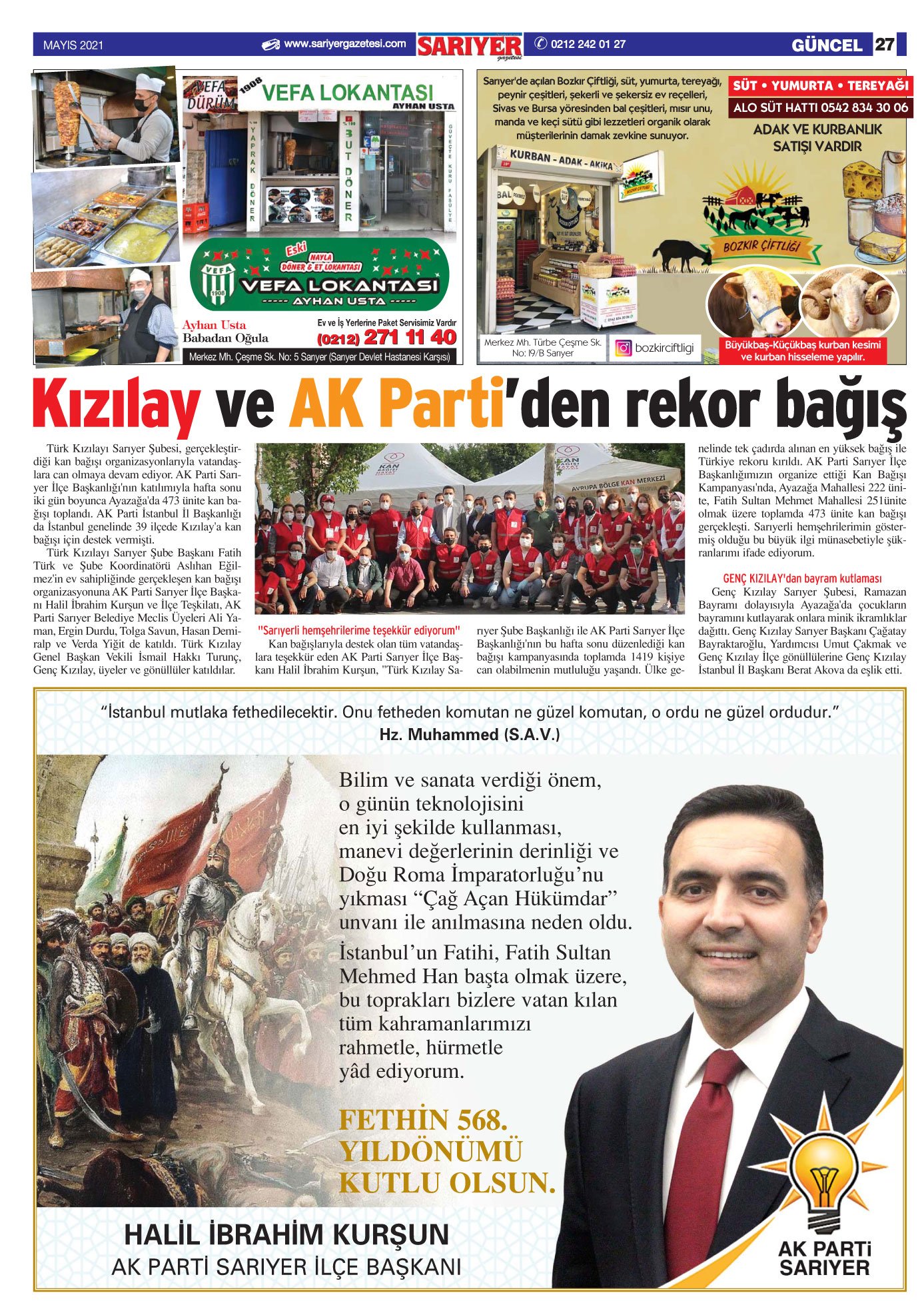 Sarıyer Gazetesi