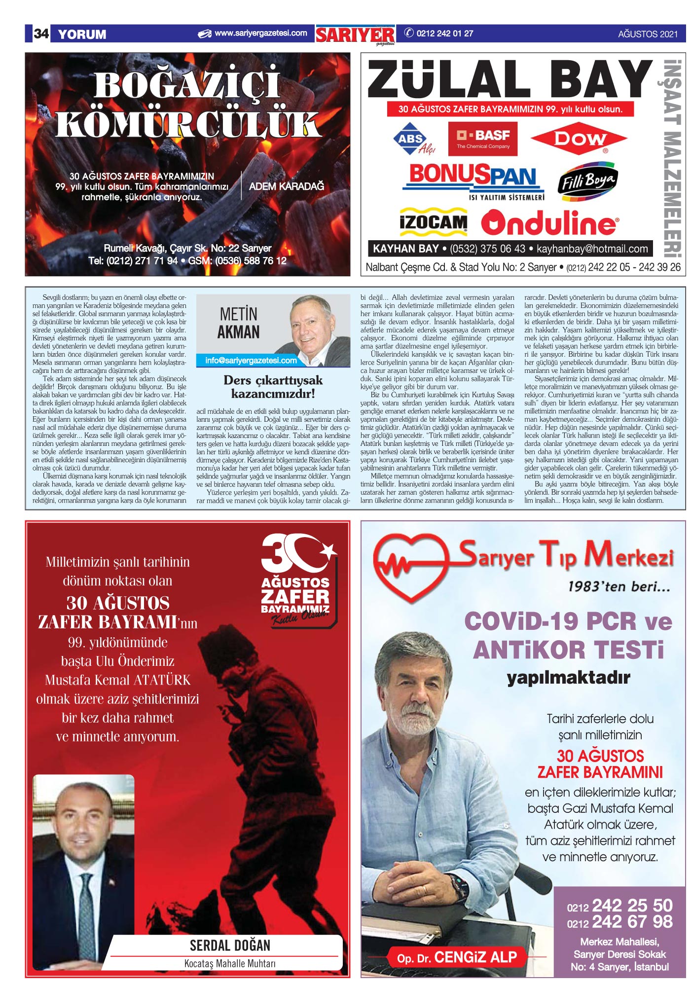Sarıyer Gazetesi