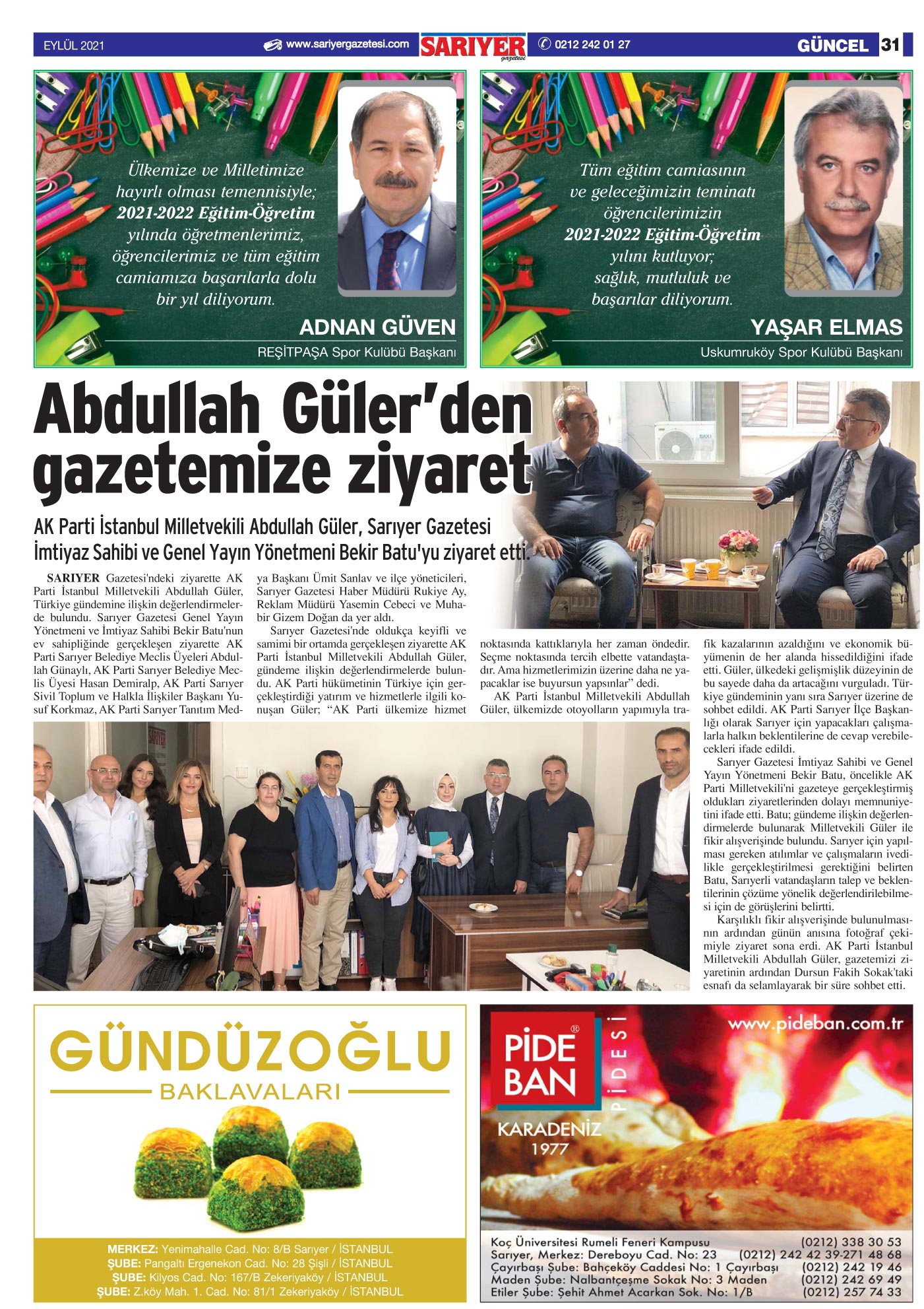 Sarıyer Gazetesi