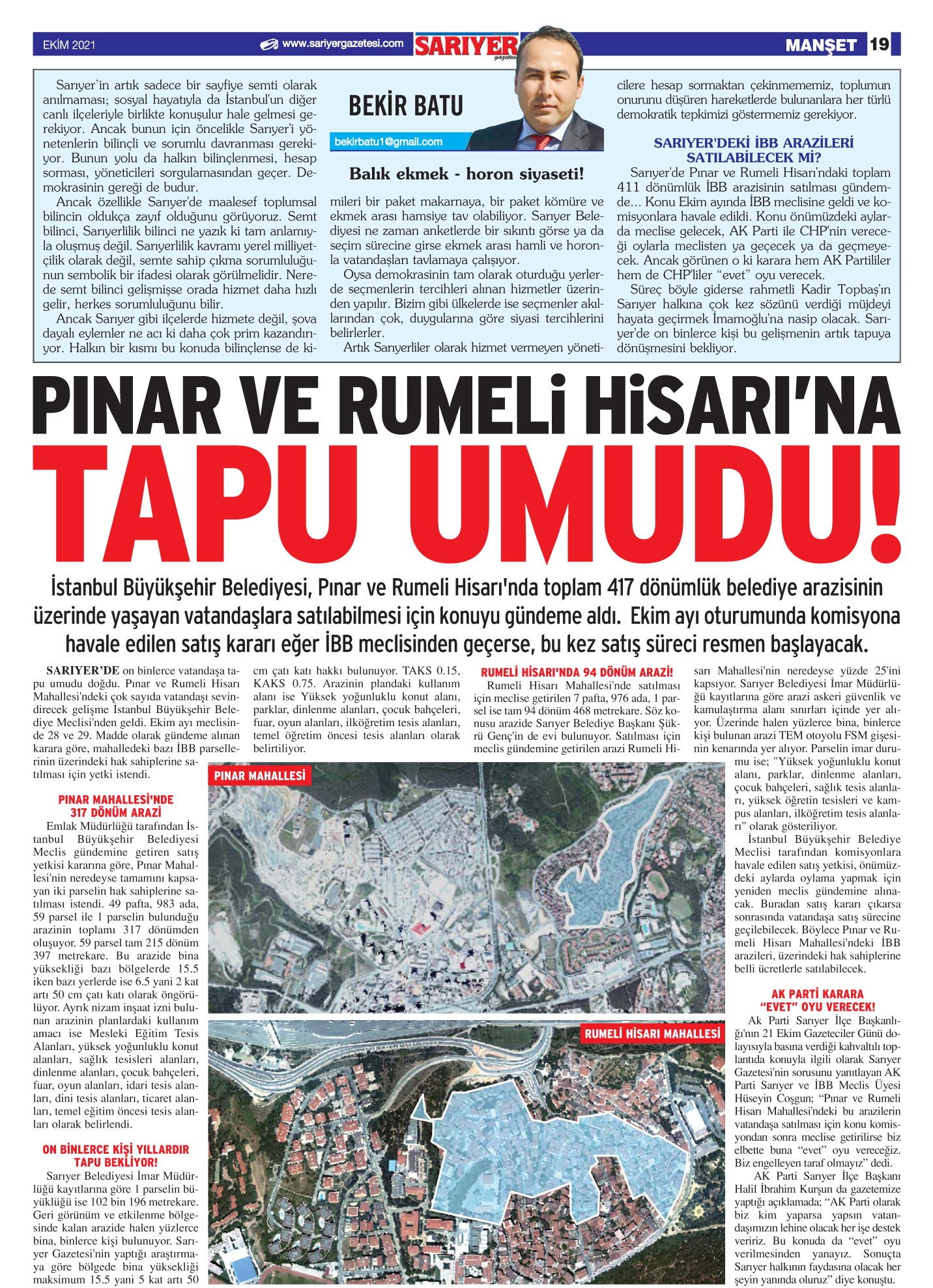 Sarıyer Gazetesi
