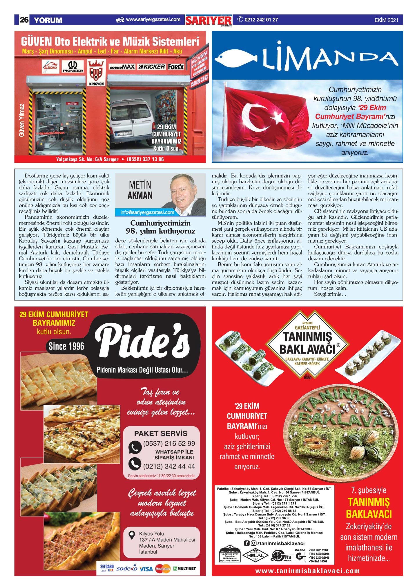 Sarıyer Gazetesi