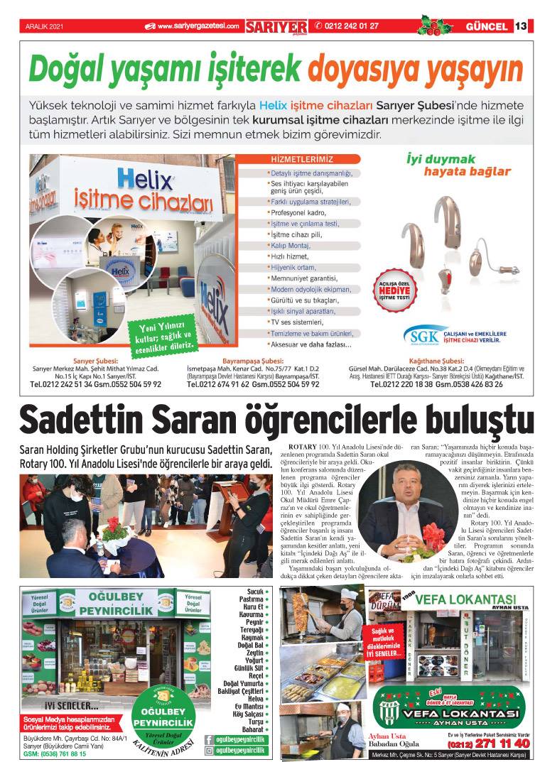 Sarıyer Gazetesi