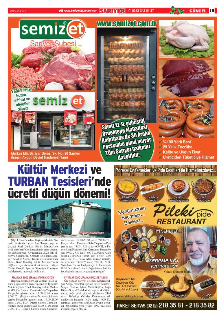 Sarıyer Gazetesi
