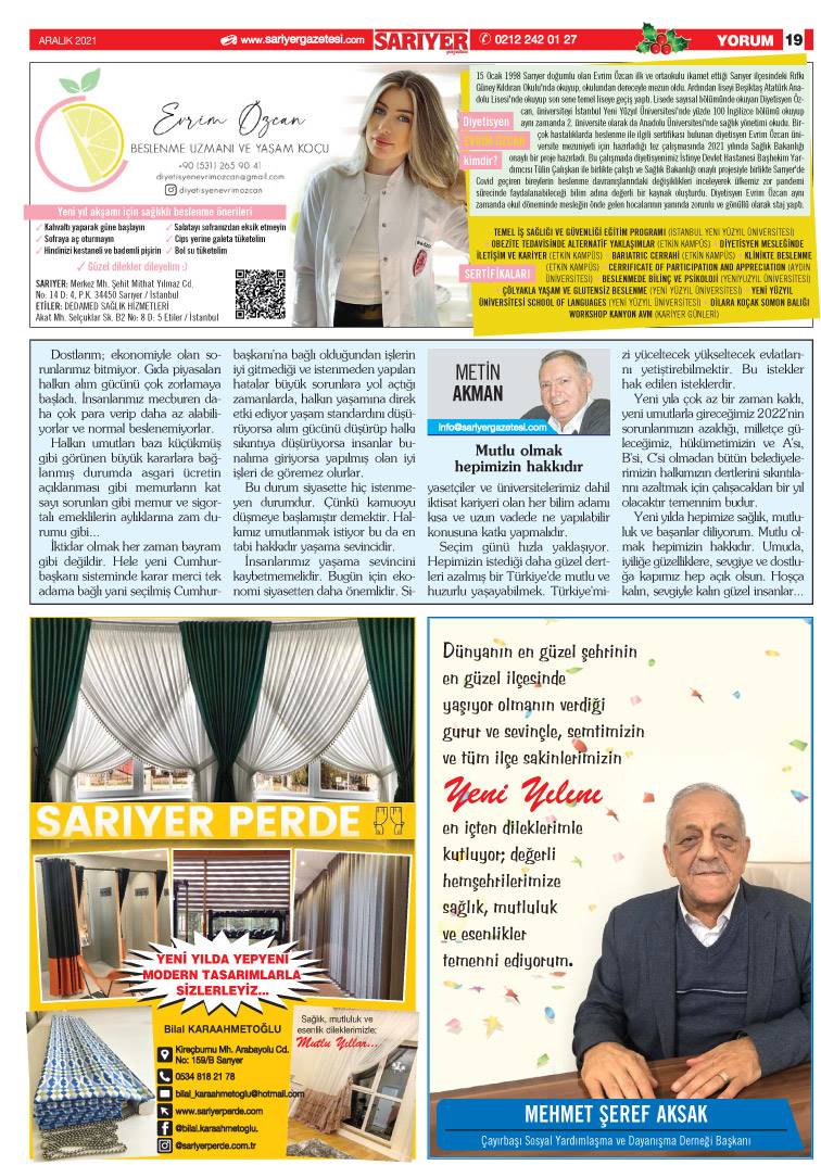 Sarıyer Gazetesi