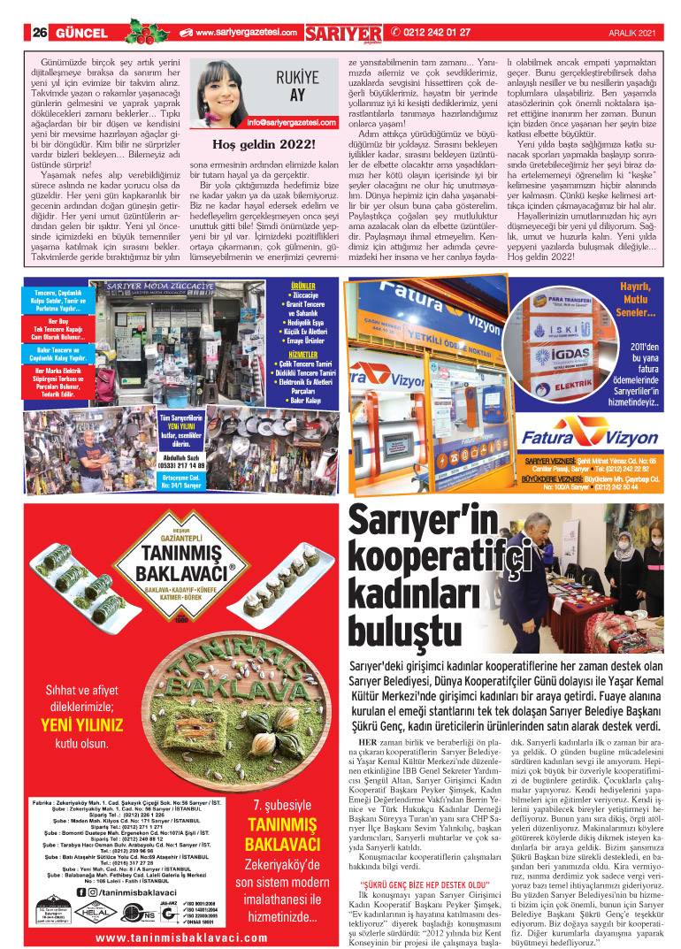 Sarıyer Gazetesi