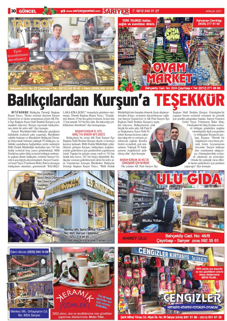 Sarıyer Gazetesi