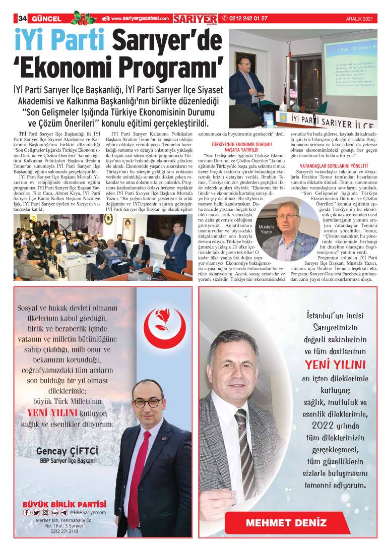 Sarıyer Gazetesi