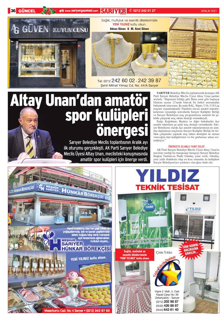 Sarıyer Gazetesi
