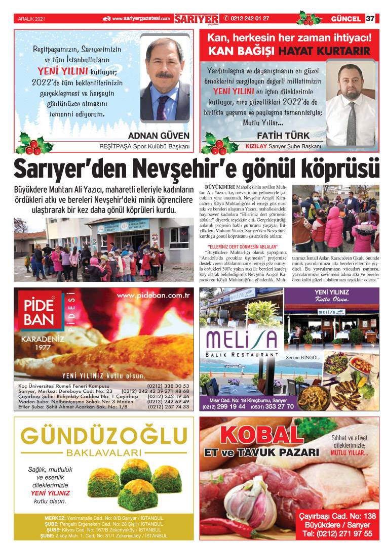 Sarıyer Gazetesi