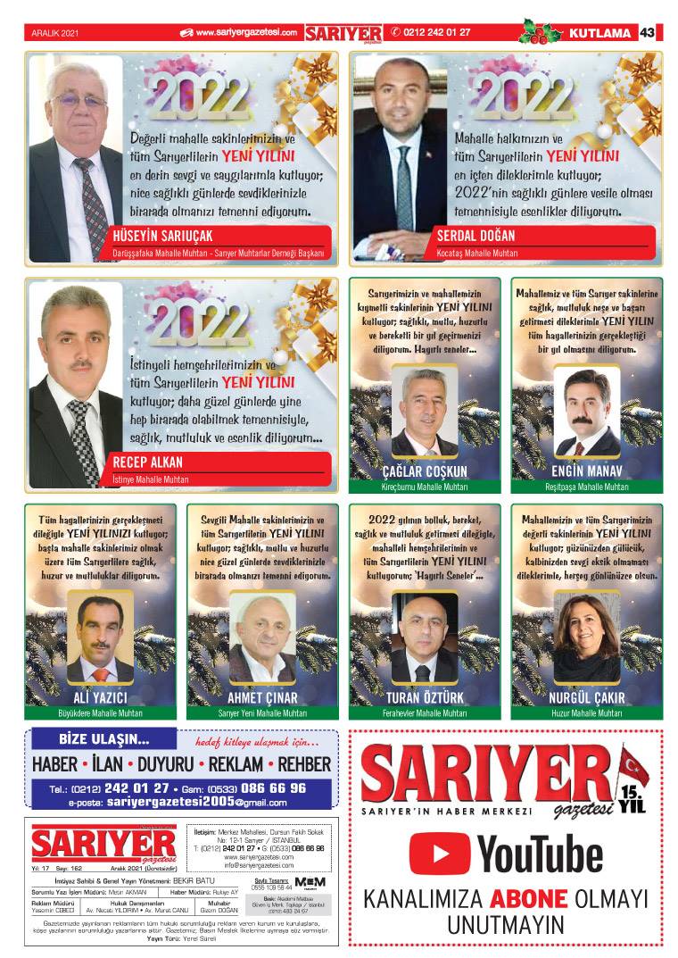Sarıyer Gazetesi