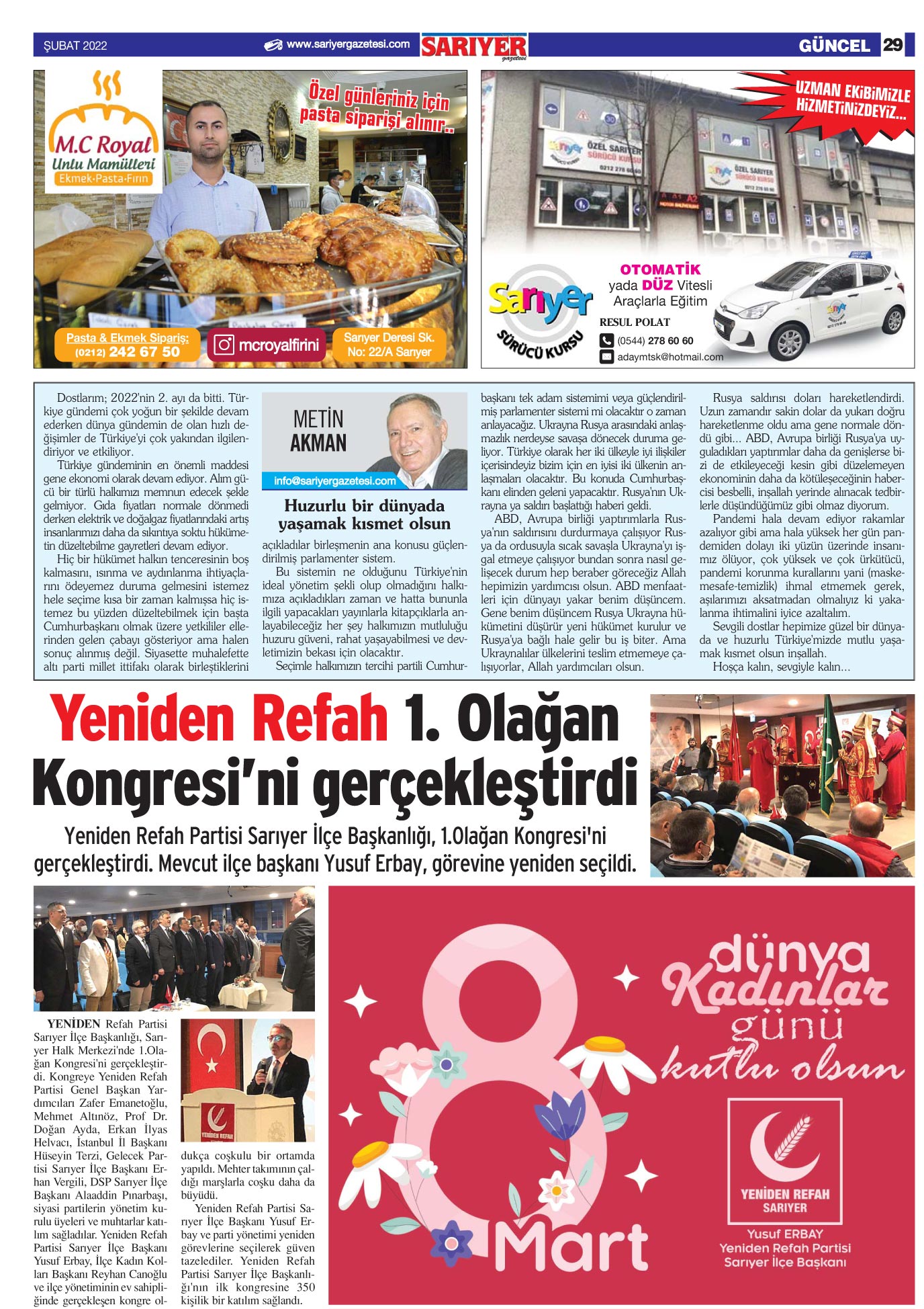 Sarıyer Gazetesi