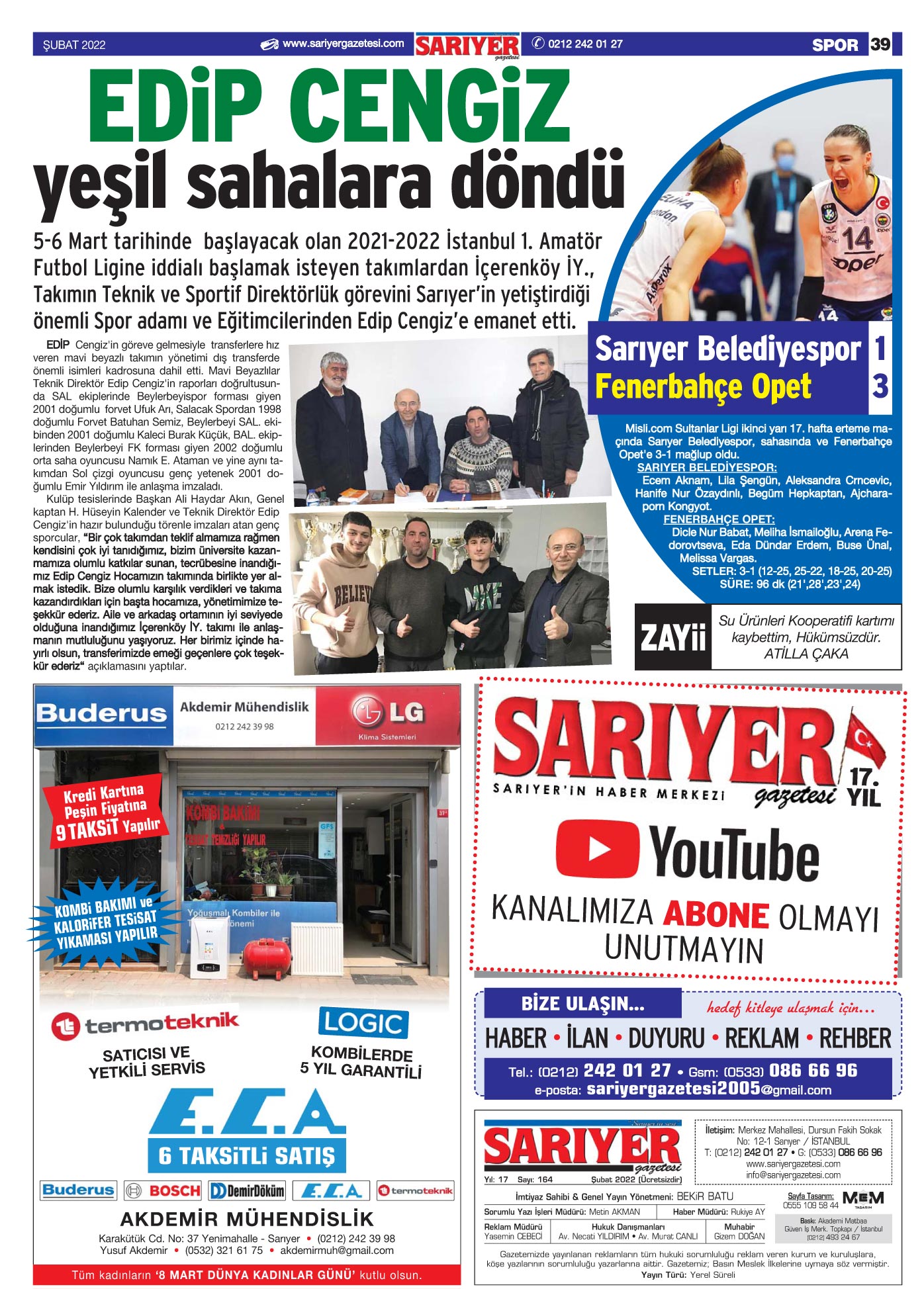 Sarıyer Gazetesi