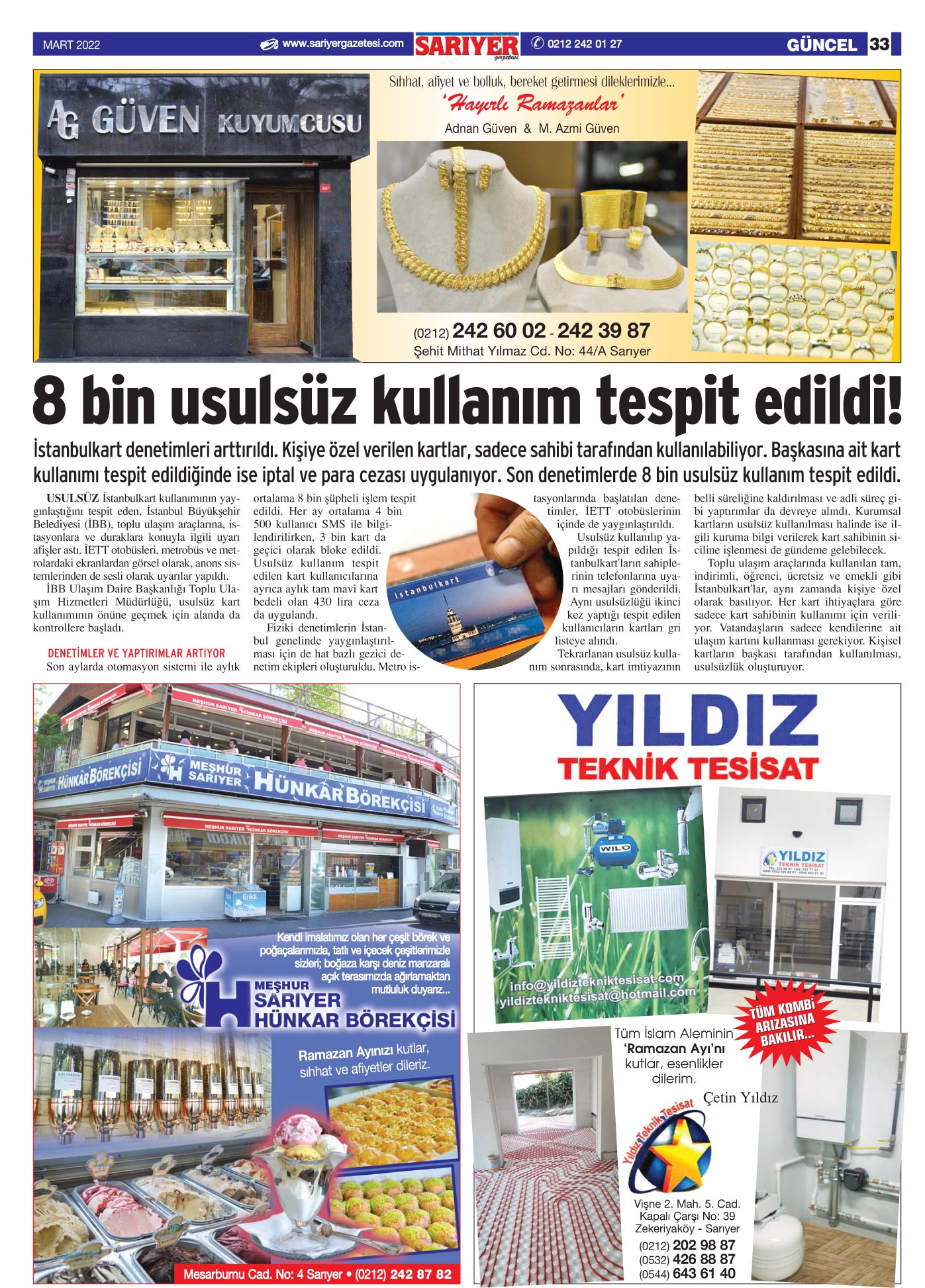 Sarıyer Gazetesi