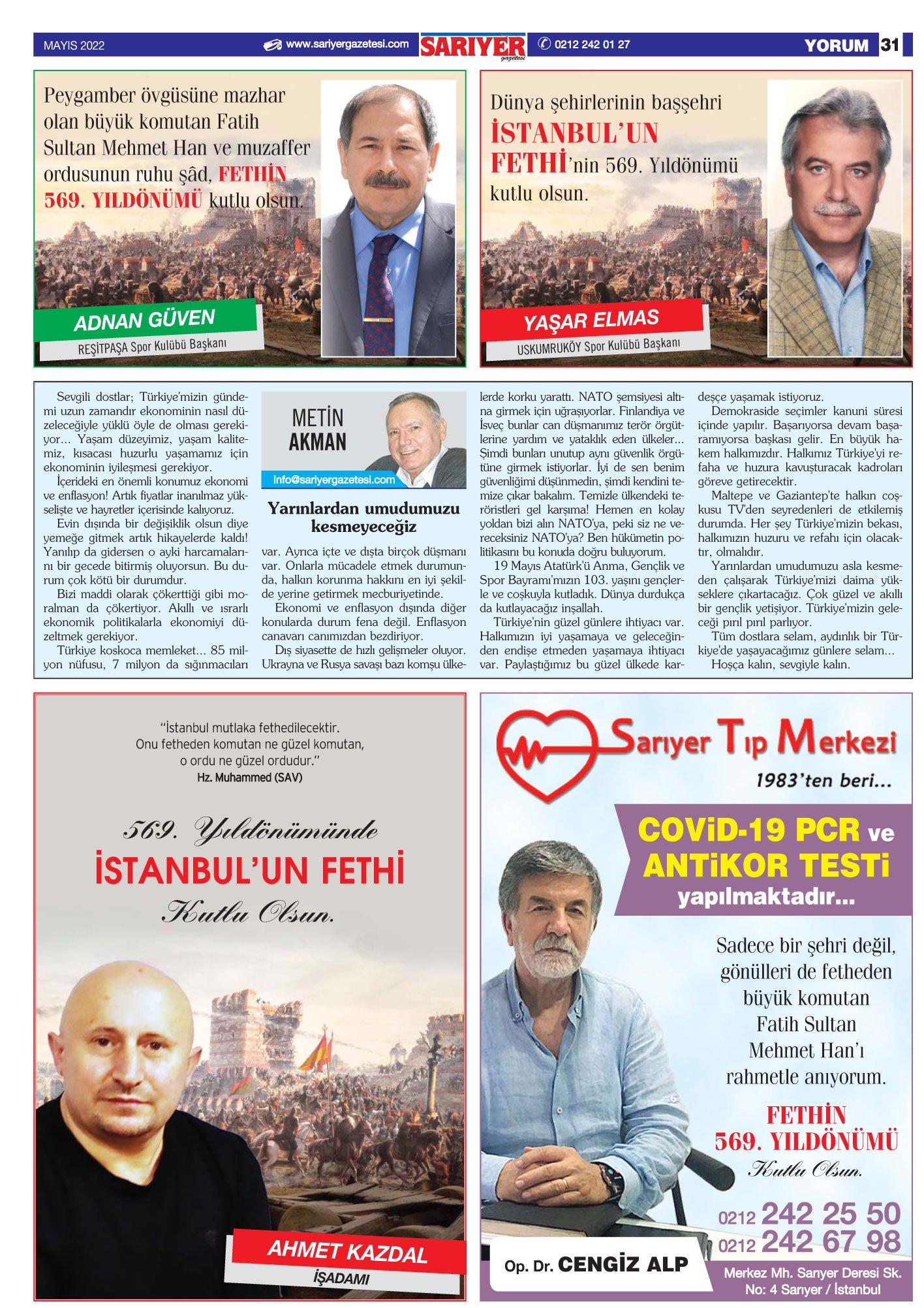 Sarıyer Gazetesi