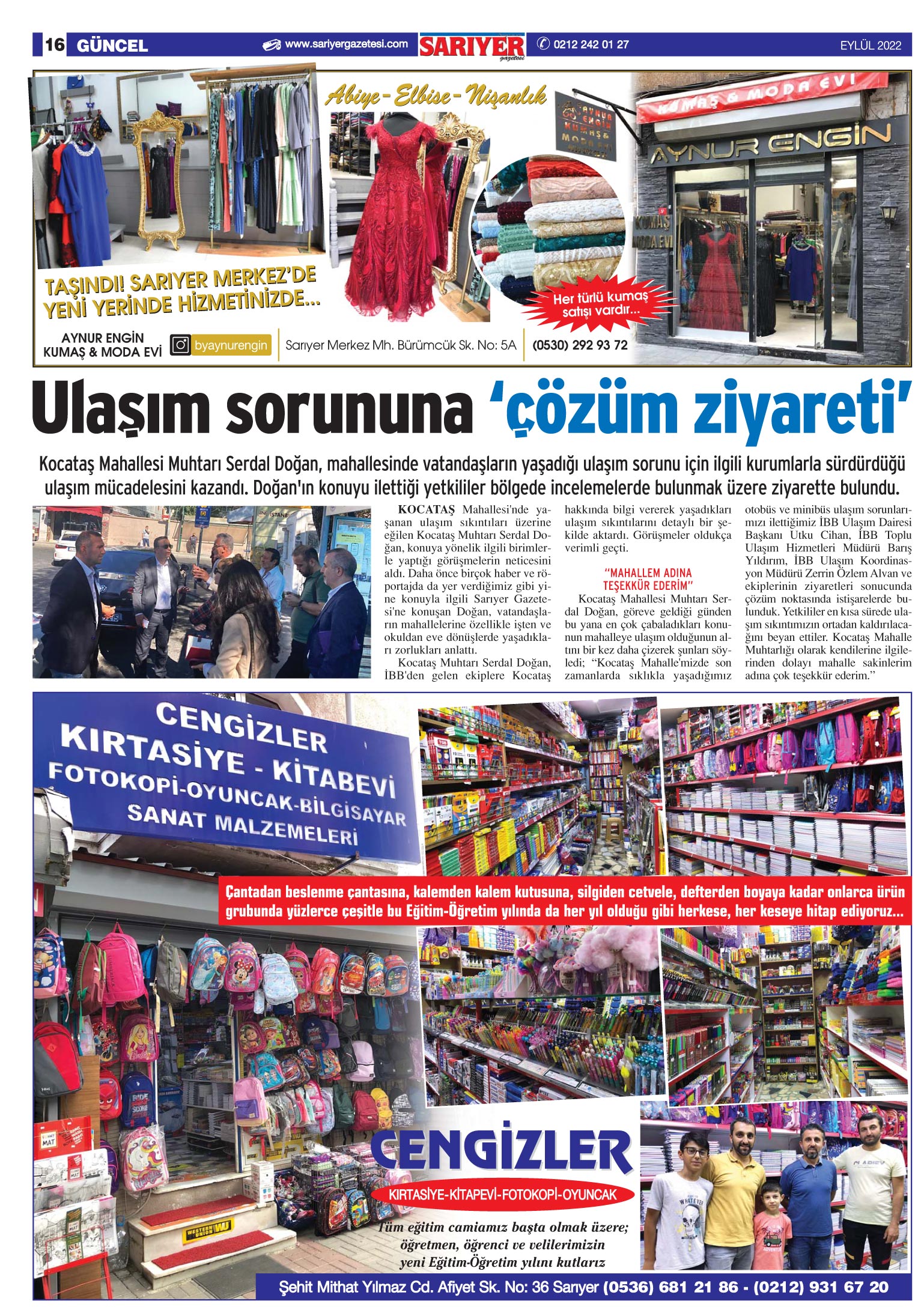 Sarıyer Gazetesi