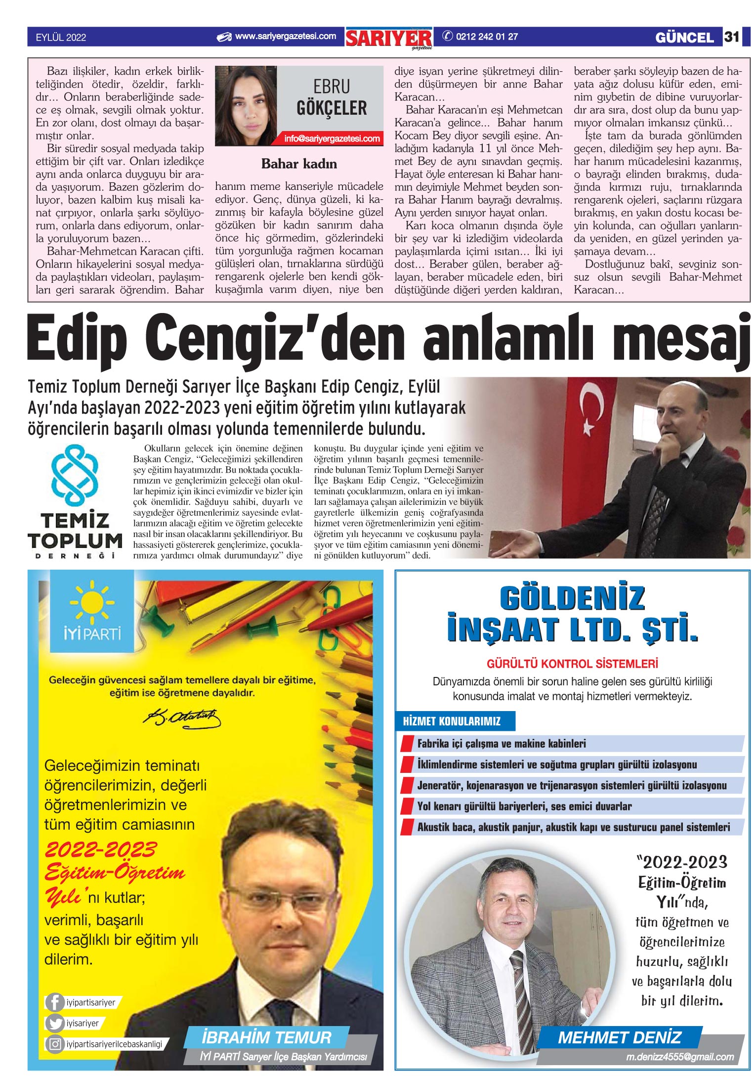 Sarıyer Gazetesi