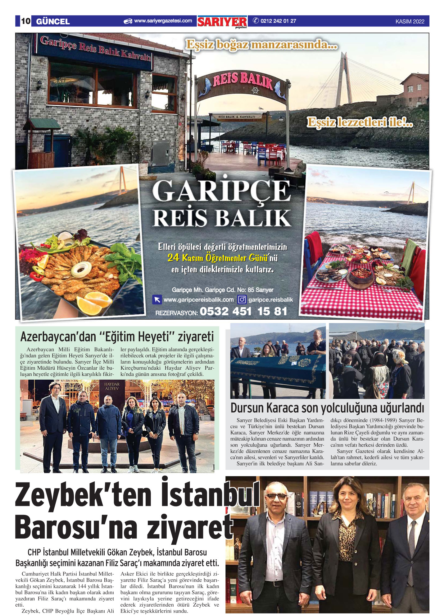 Sarıyer Gazetesi
