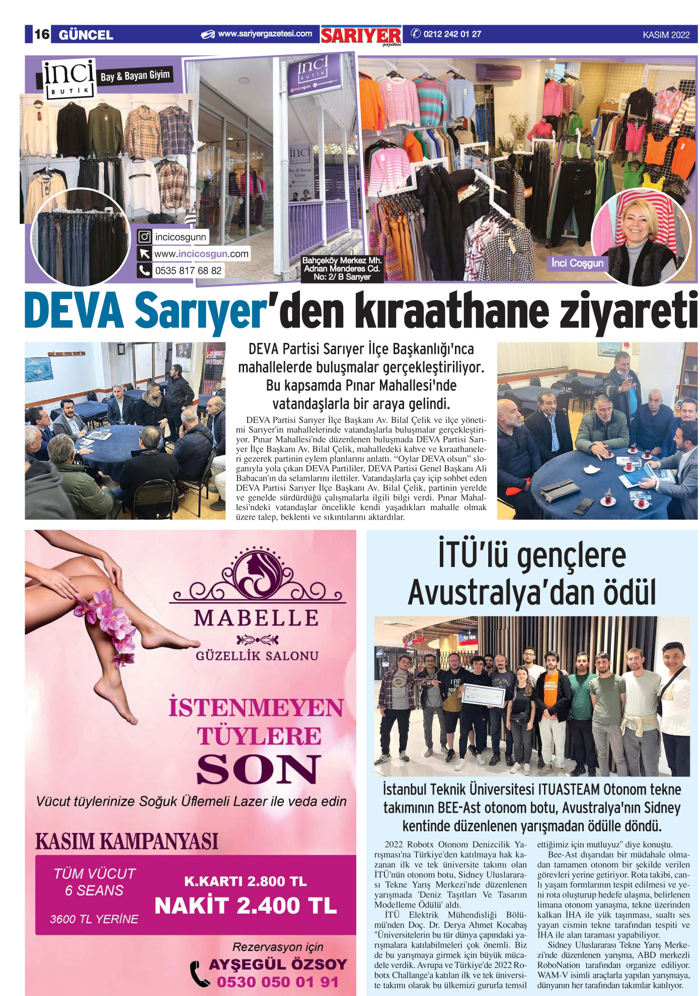 Sarıyer Gazetesi