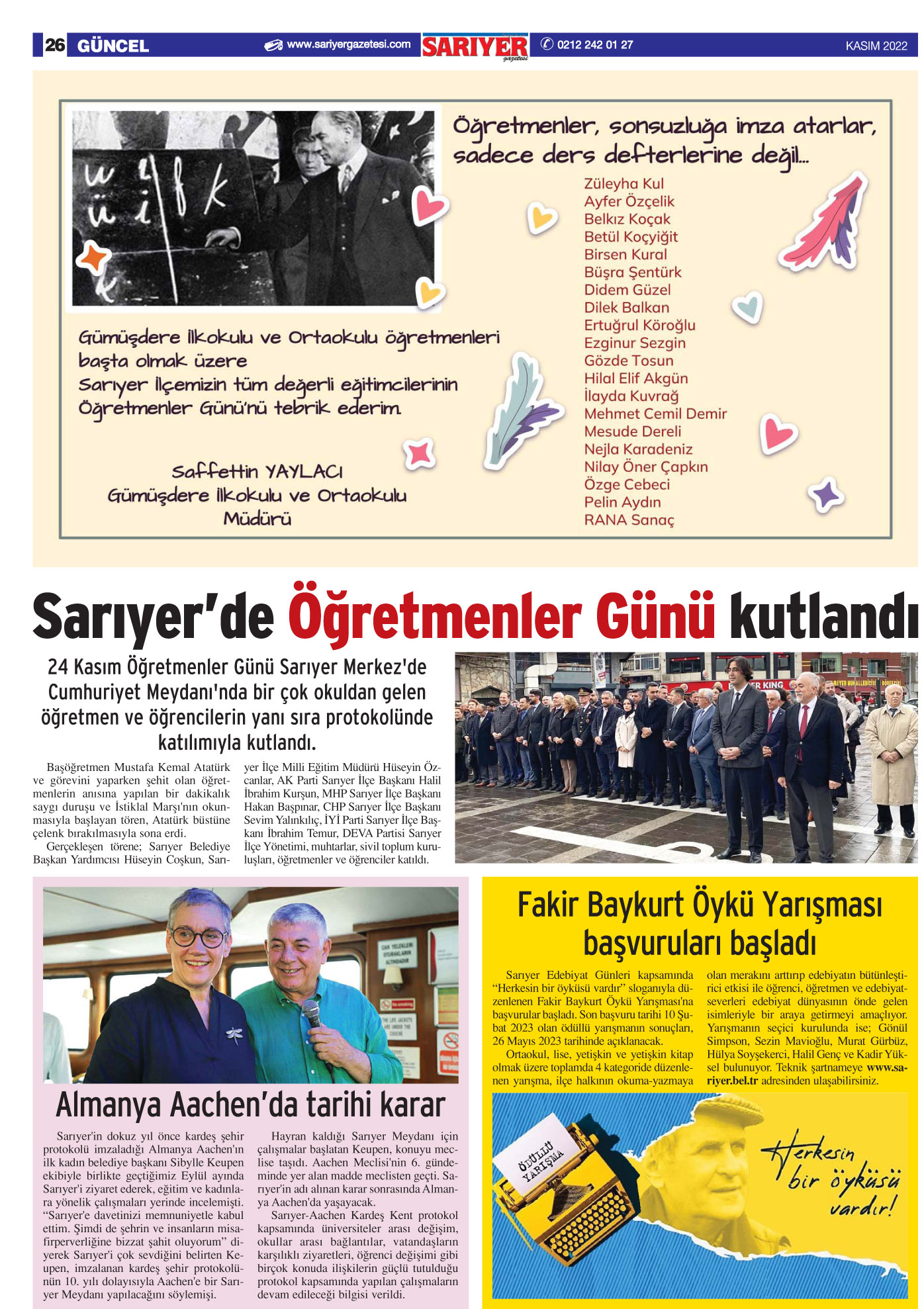 Sarıyer Gazetesi