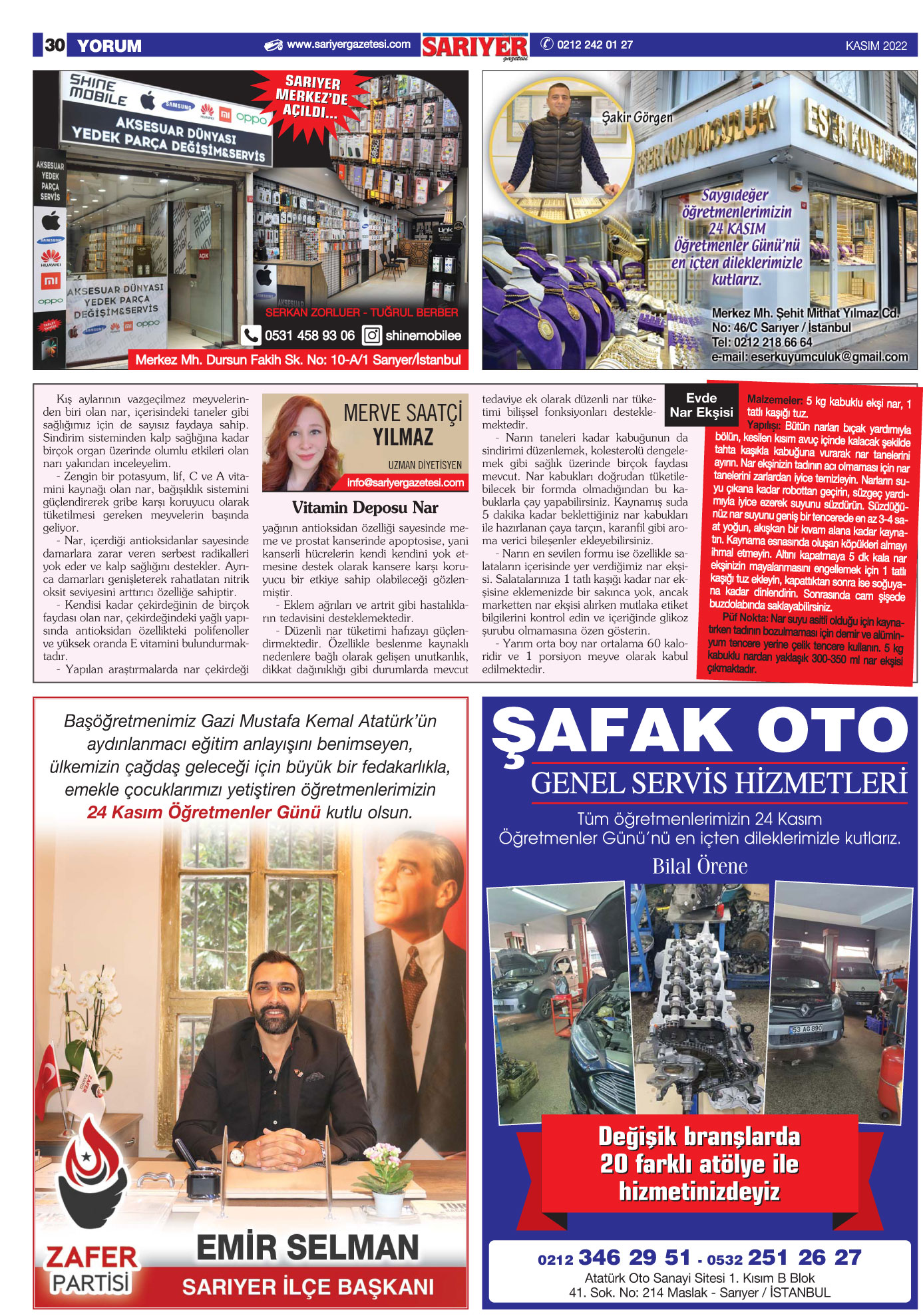 Sarıyer Gazetesi