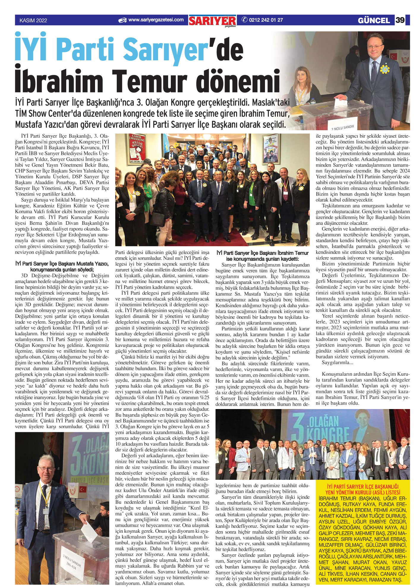 Sarıyer Gazetesi