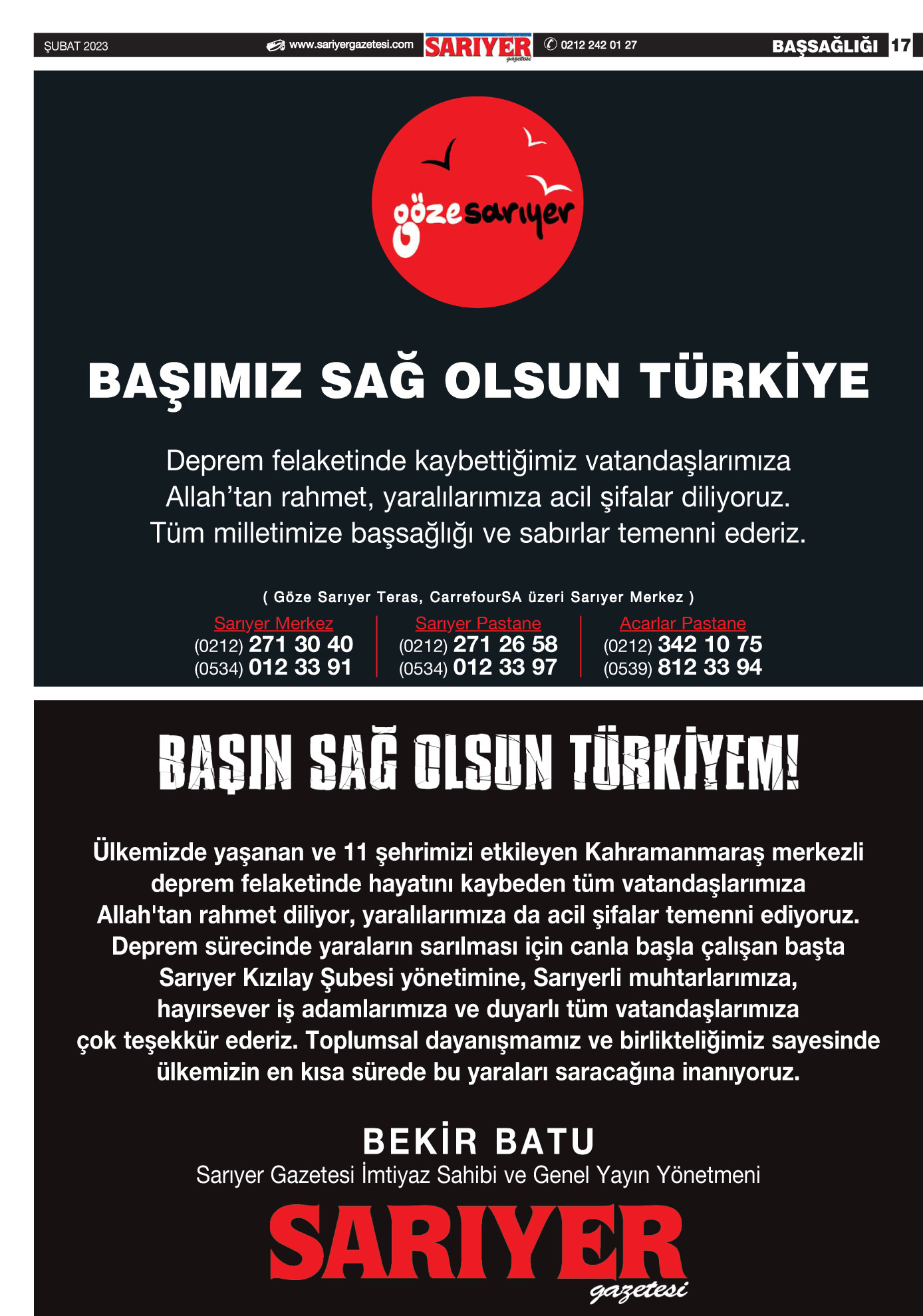 Sarıyer Gazetesi