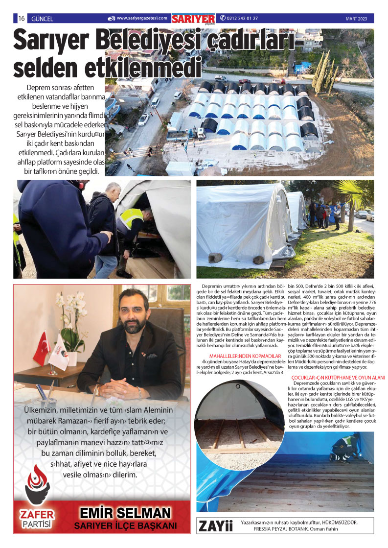 Sarıyer Gazetesi