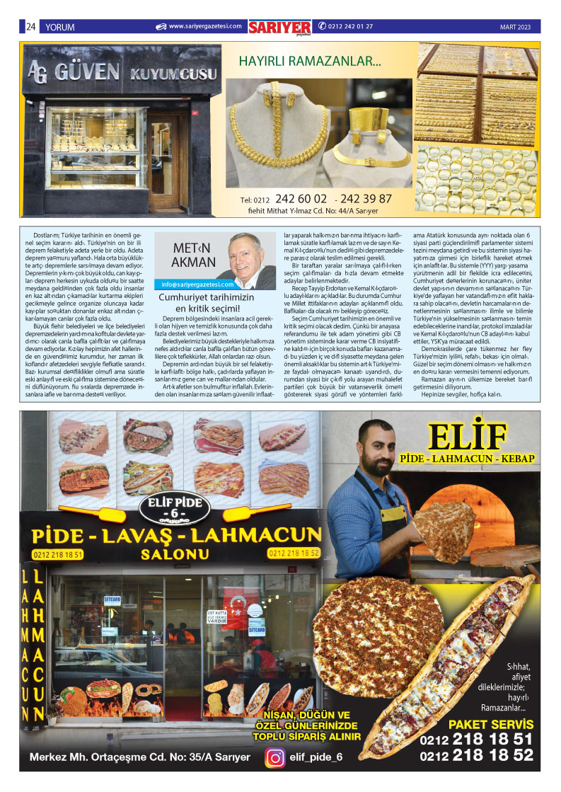 Sarıyer Gazetesi