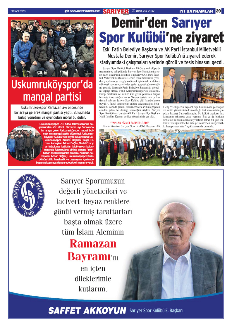 Sarıyer Gazetesi
