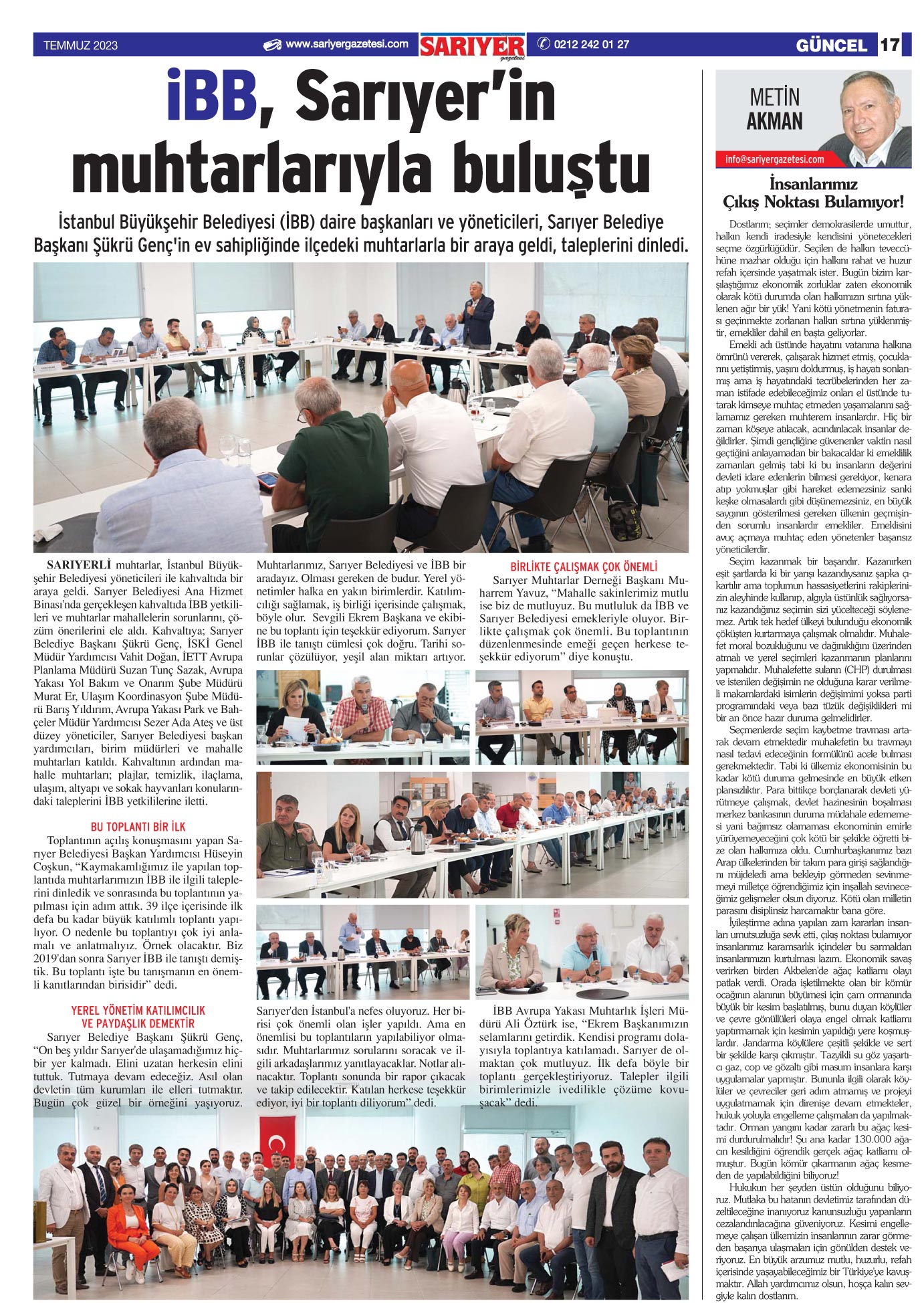 Sarıyer Gazetesi