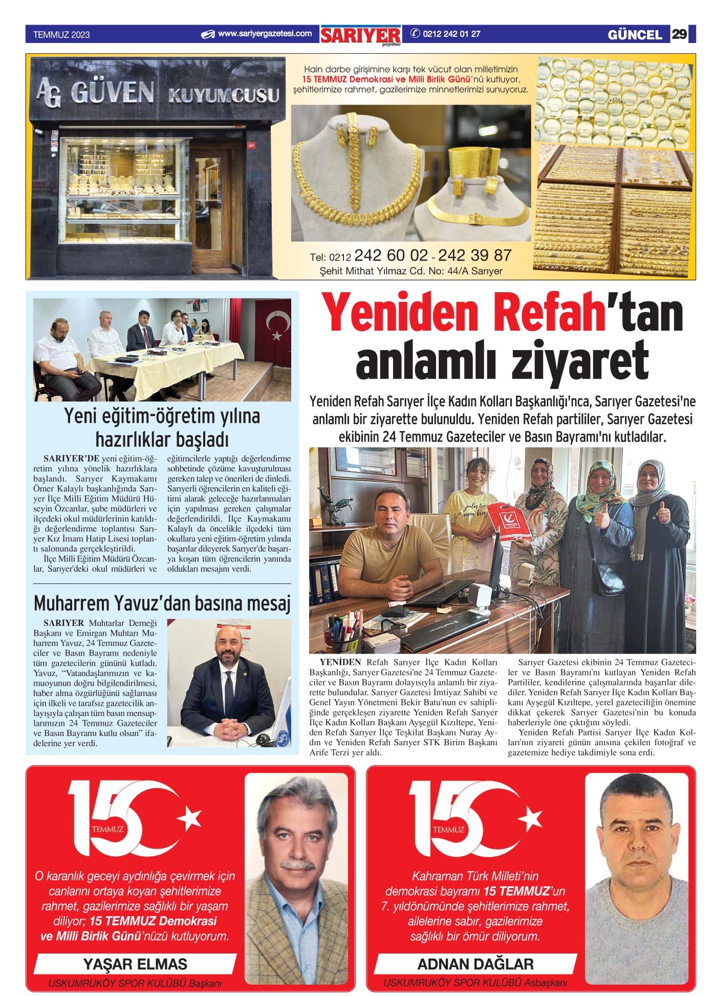 Sarıyer Gazetesi