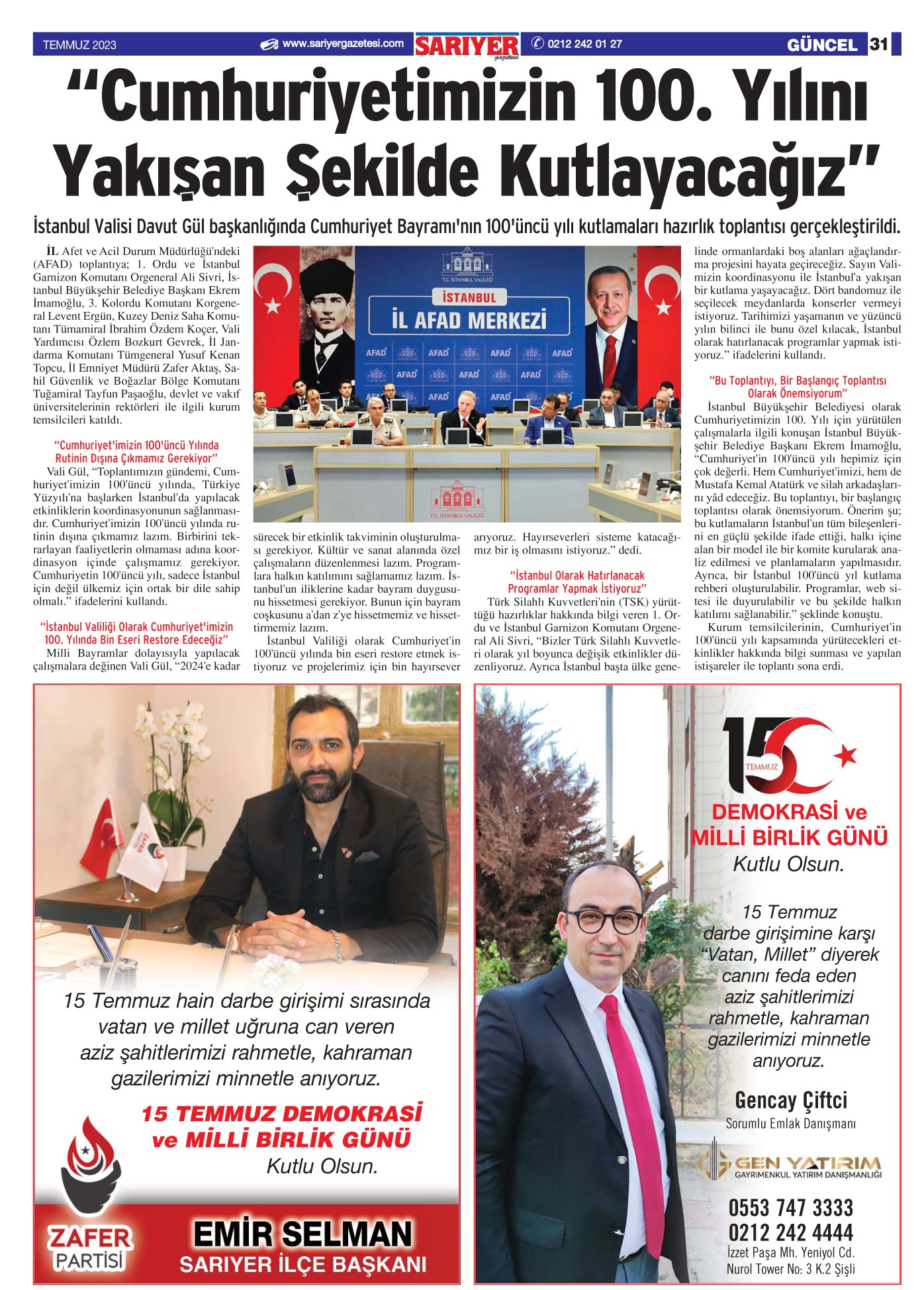 Sarıyer Gazetesi