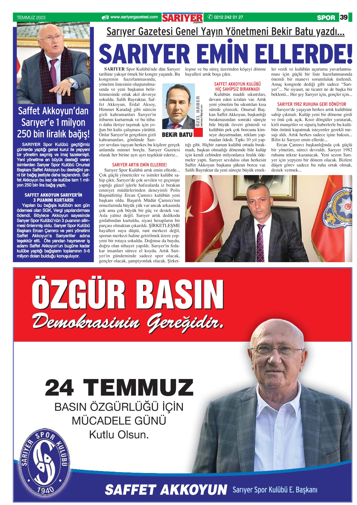 Sarıyer Gazetesi