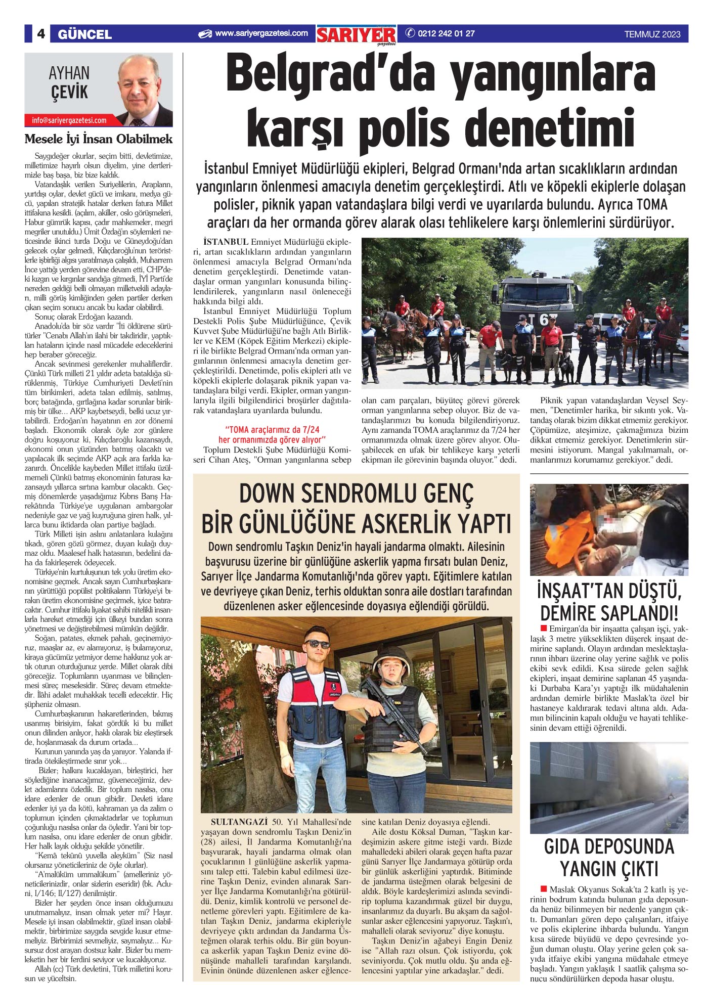 Sarıyer Gazetesi