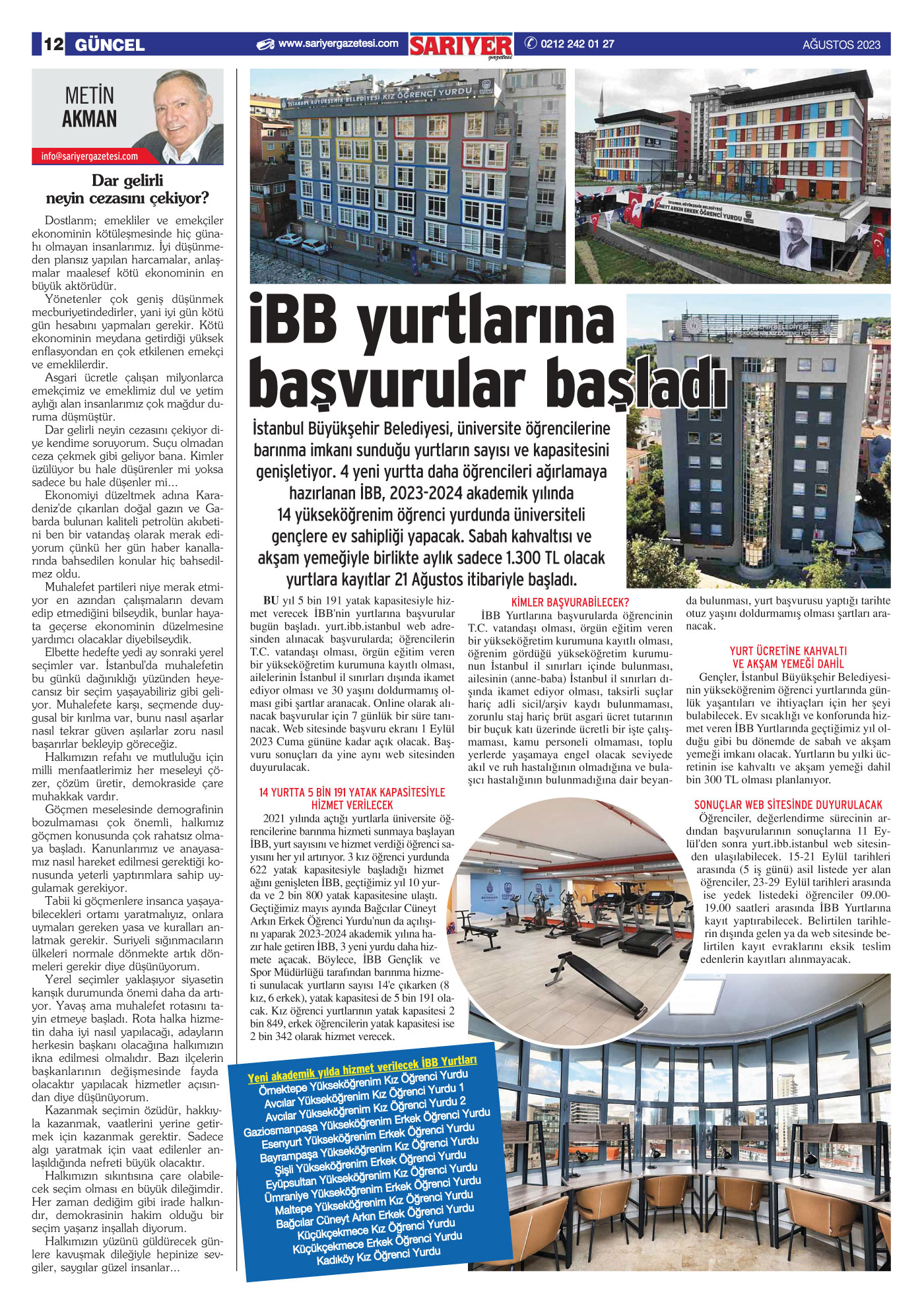Sarıyer Gazetesi