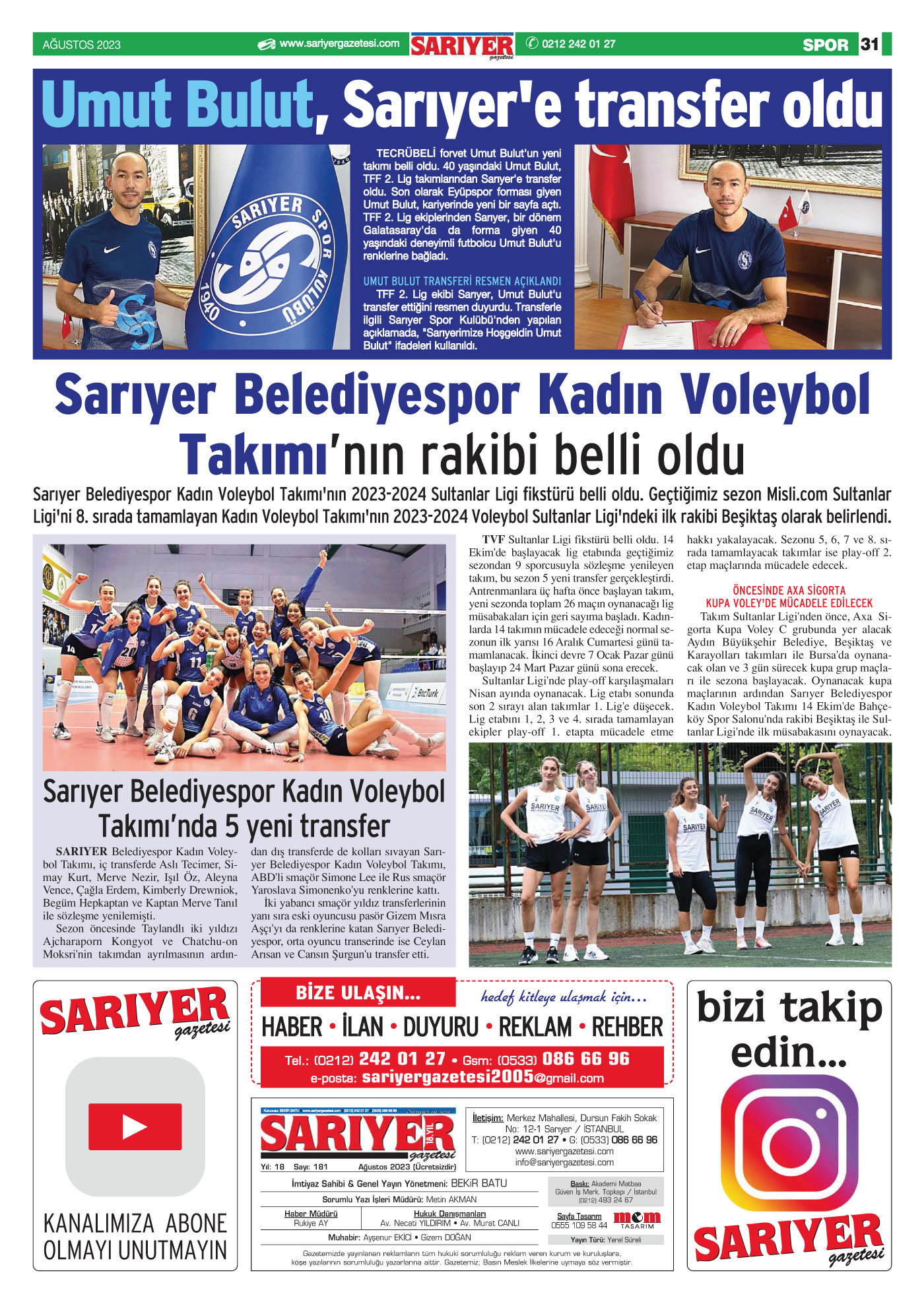 Sarıyer Gazetesi