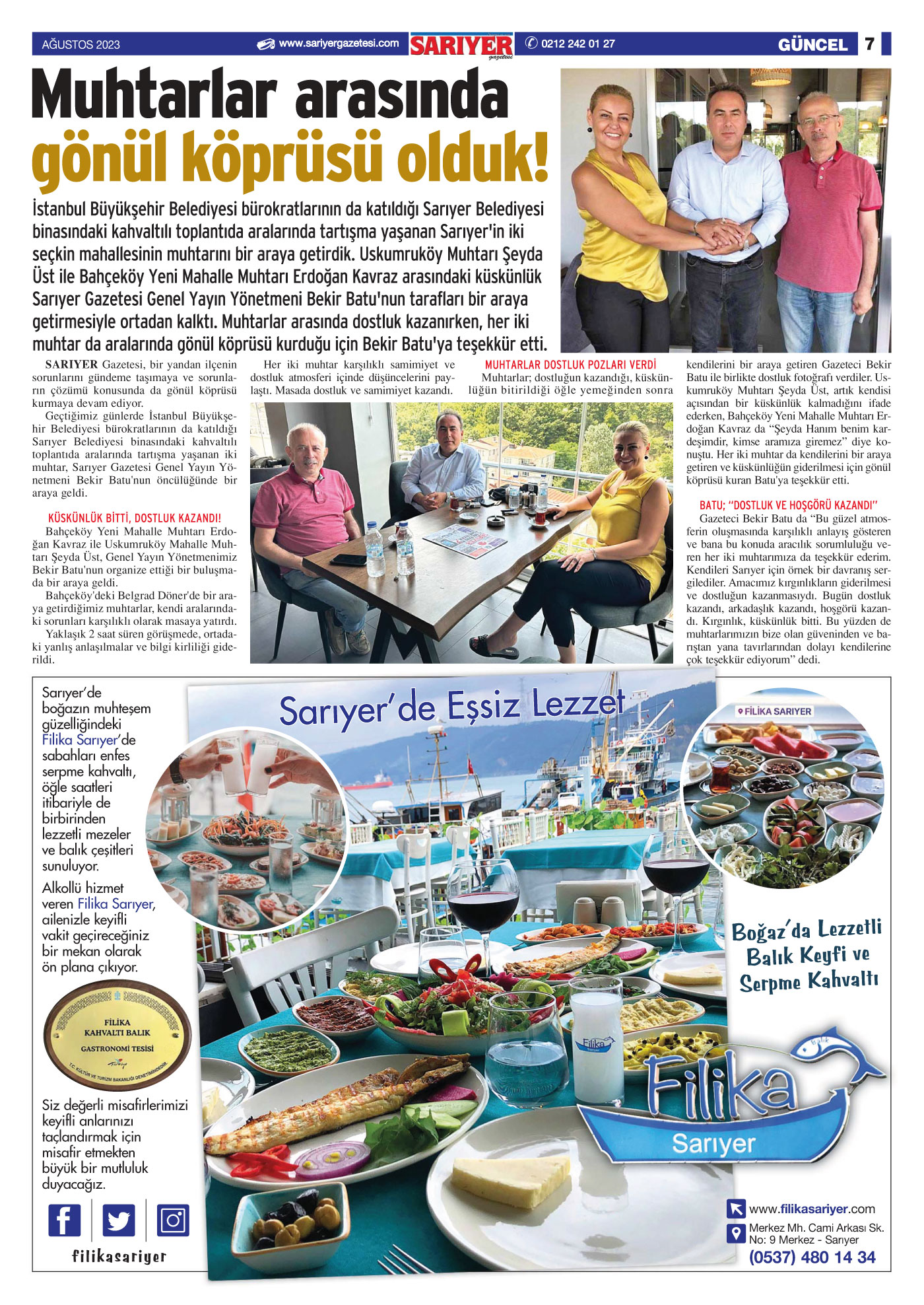 Sarıyer Gazetesi