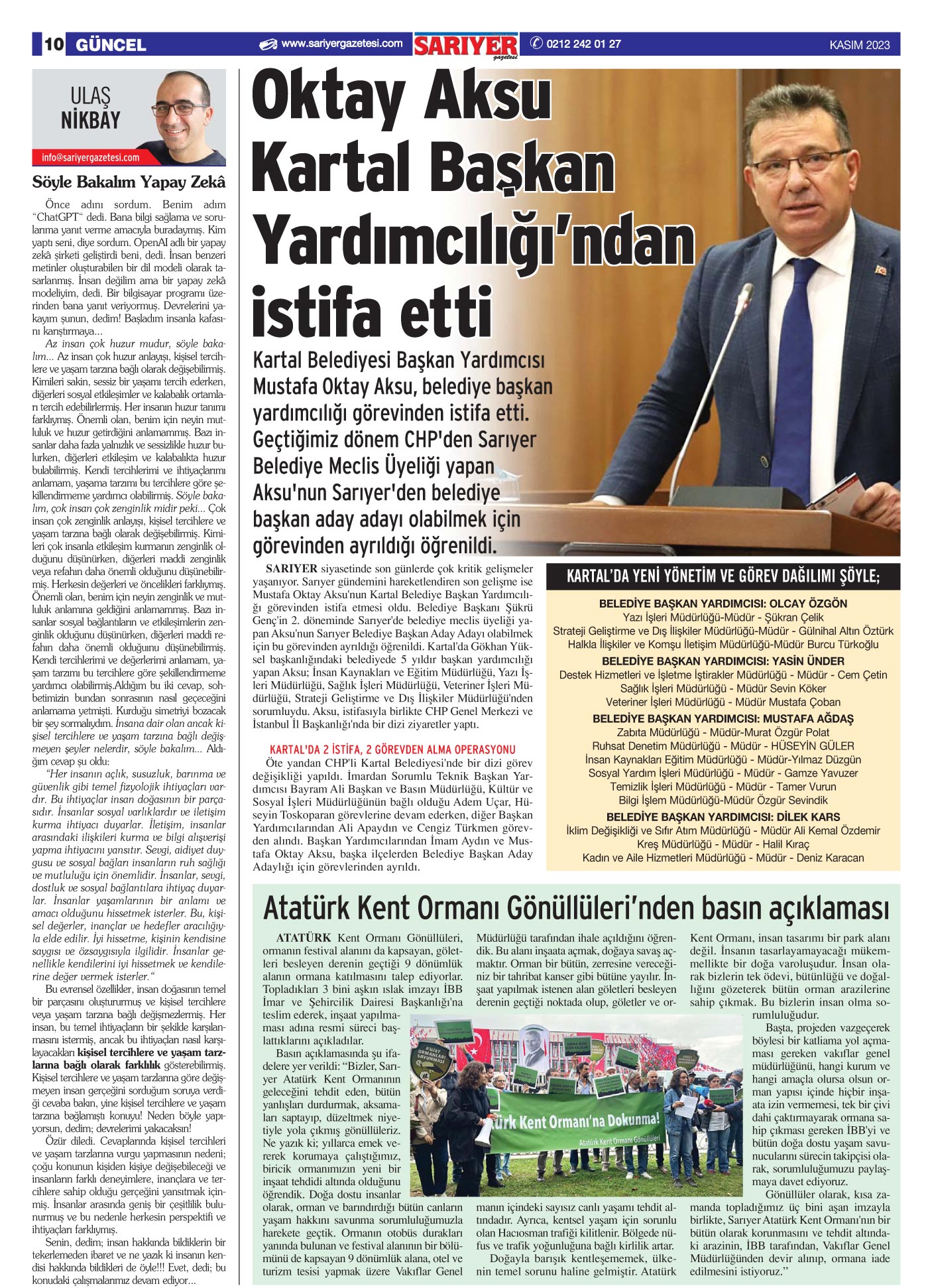 Sarıyer Gazetesi