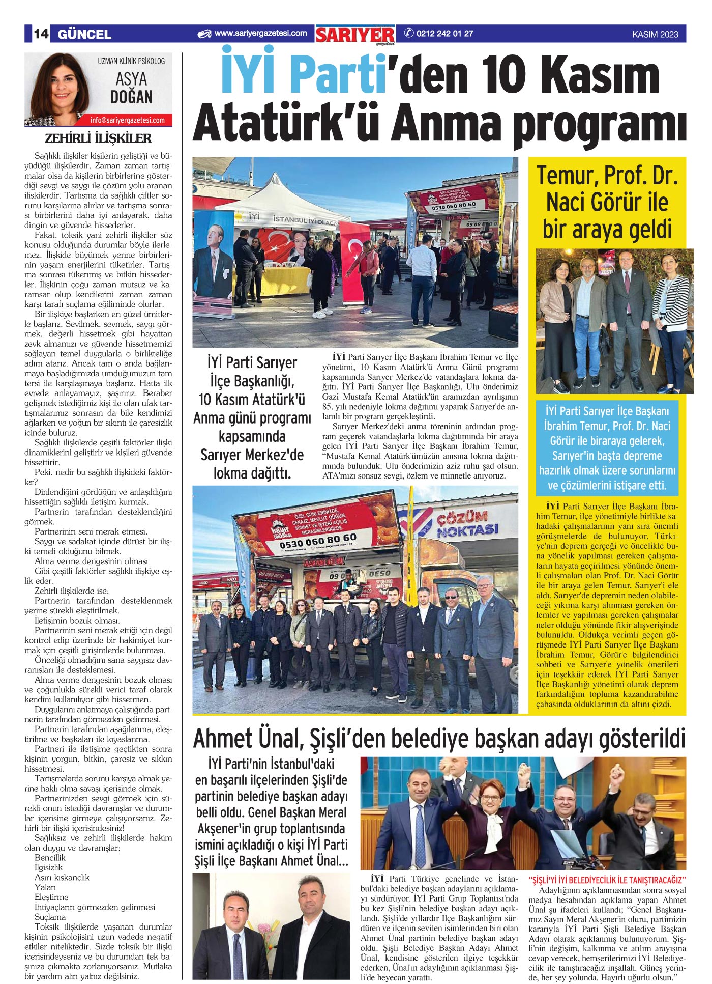 Sarıyer Gazetesi