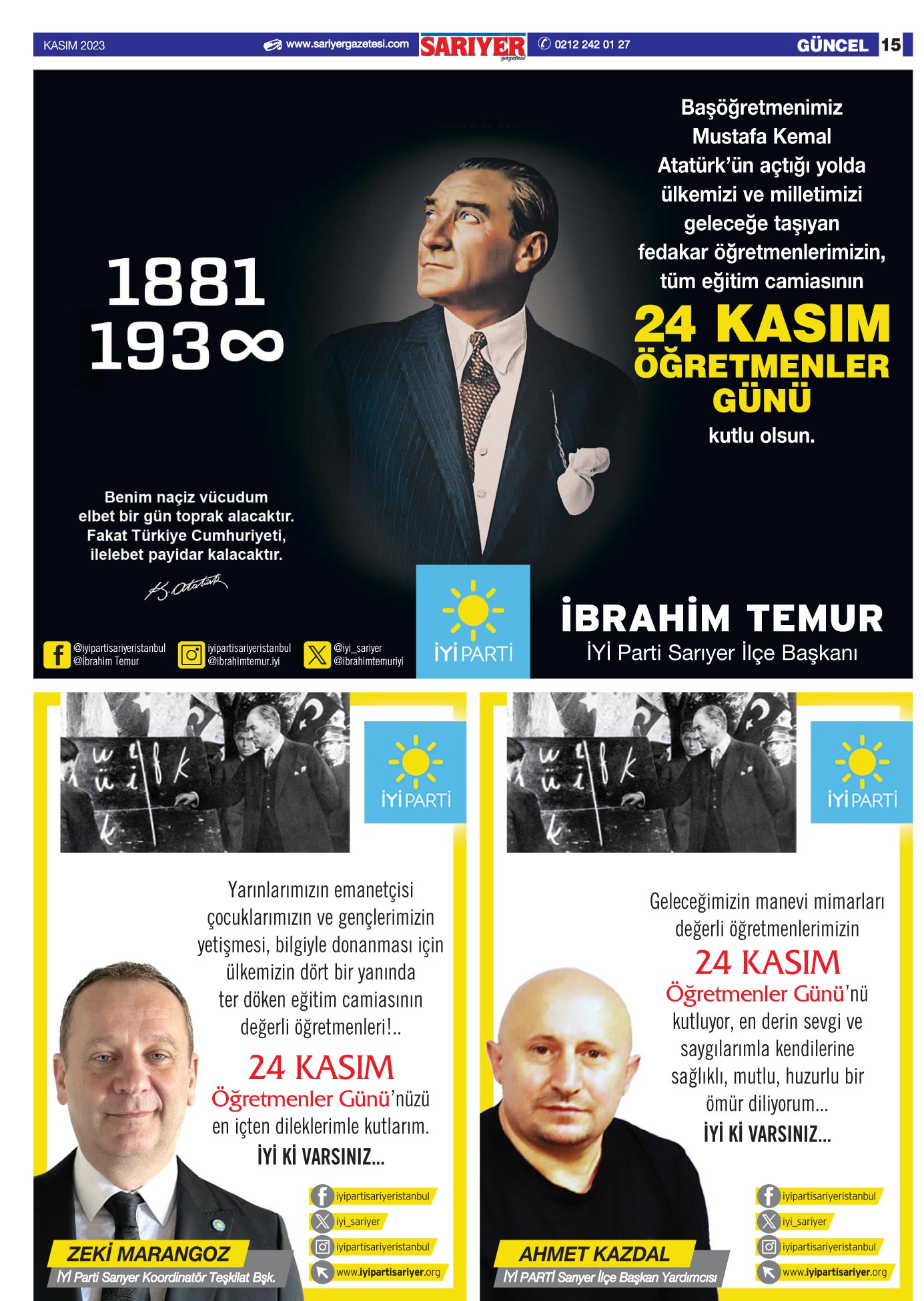 Sarıyer Gazetesi