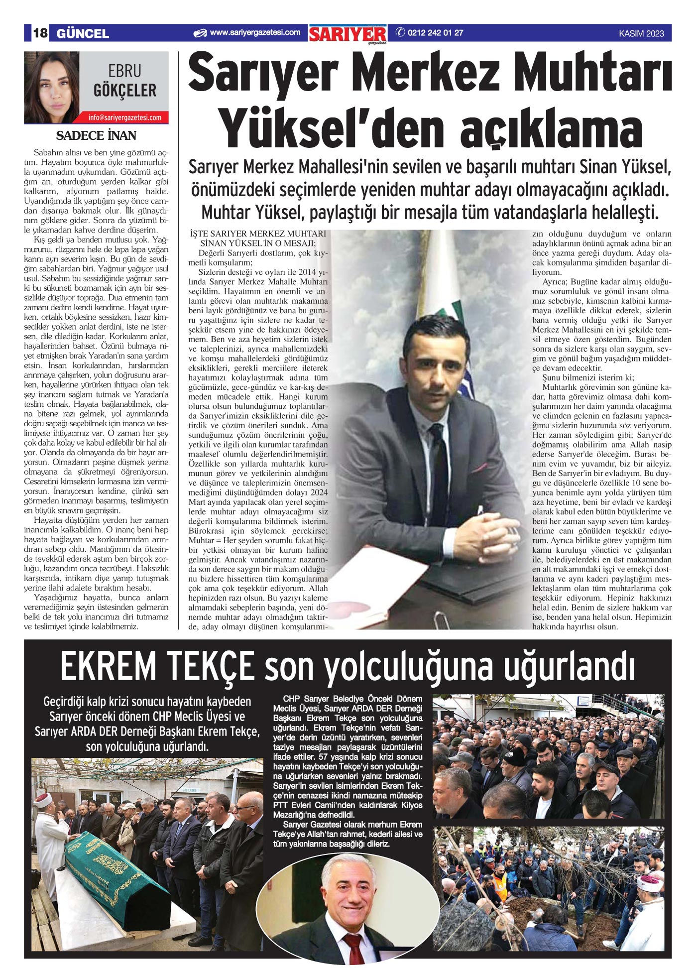 Sarıyer Gazetesi